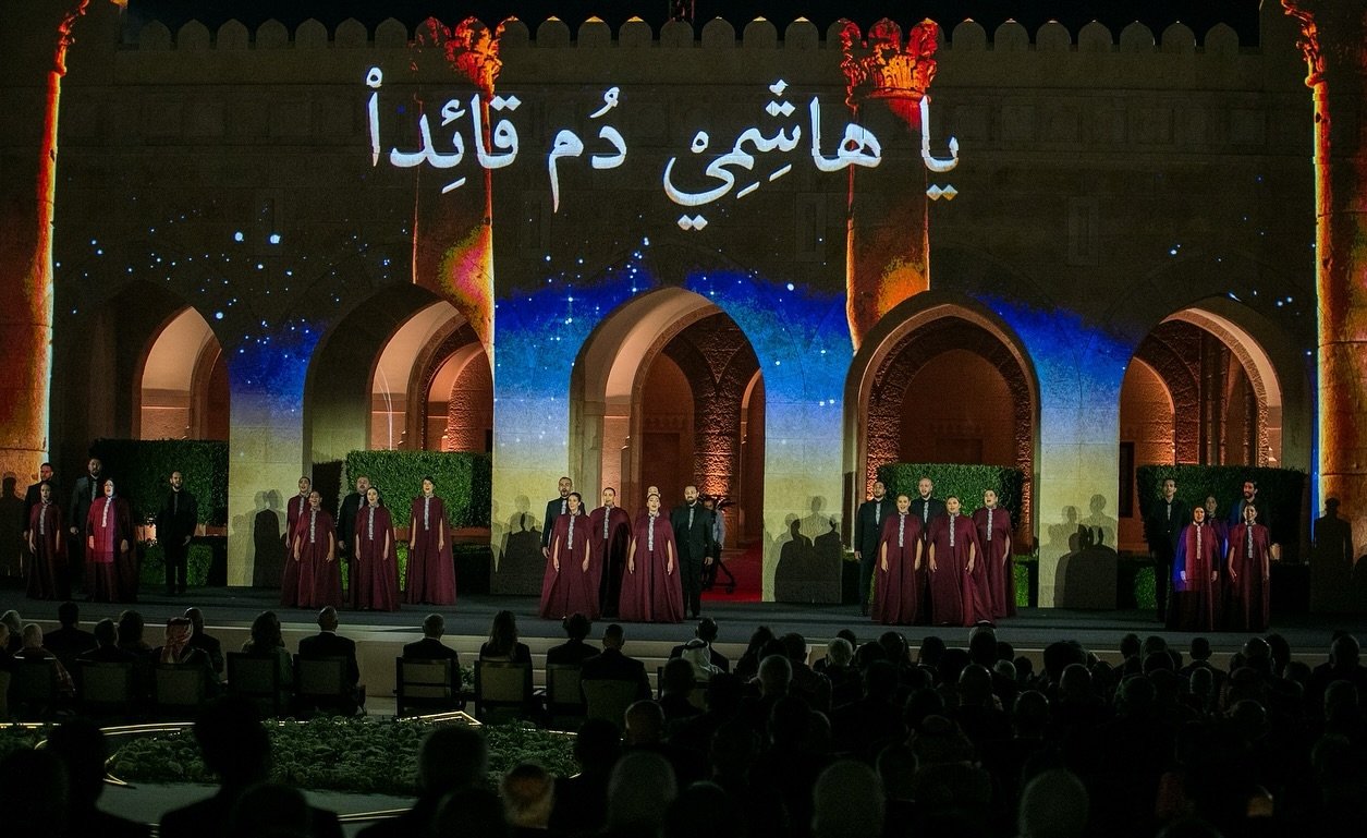 It was an honour to be part of the official Independence Day Celebration on 25/5/2024. @rhcjo 
Event management and production: @ijordan_events Design: @abdullahalassi Fabrication: @almallem.issawi AVL and projection: @rb_eventtechnology Visual conte