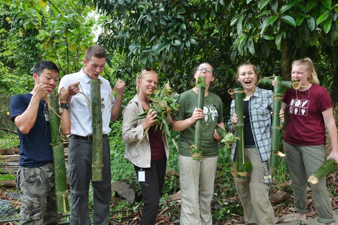 Minnesota University students are extremely proud of their own design of the enrichment they have made.
