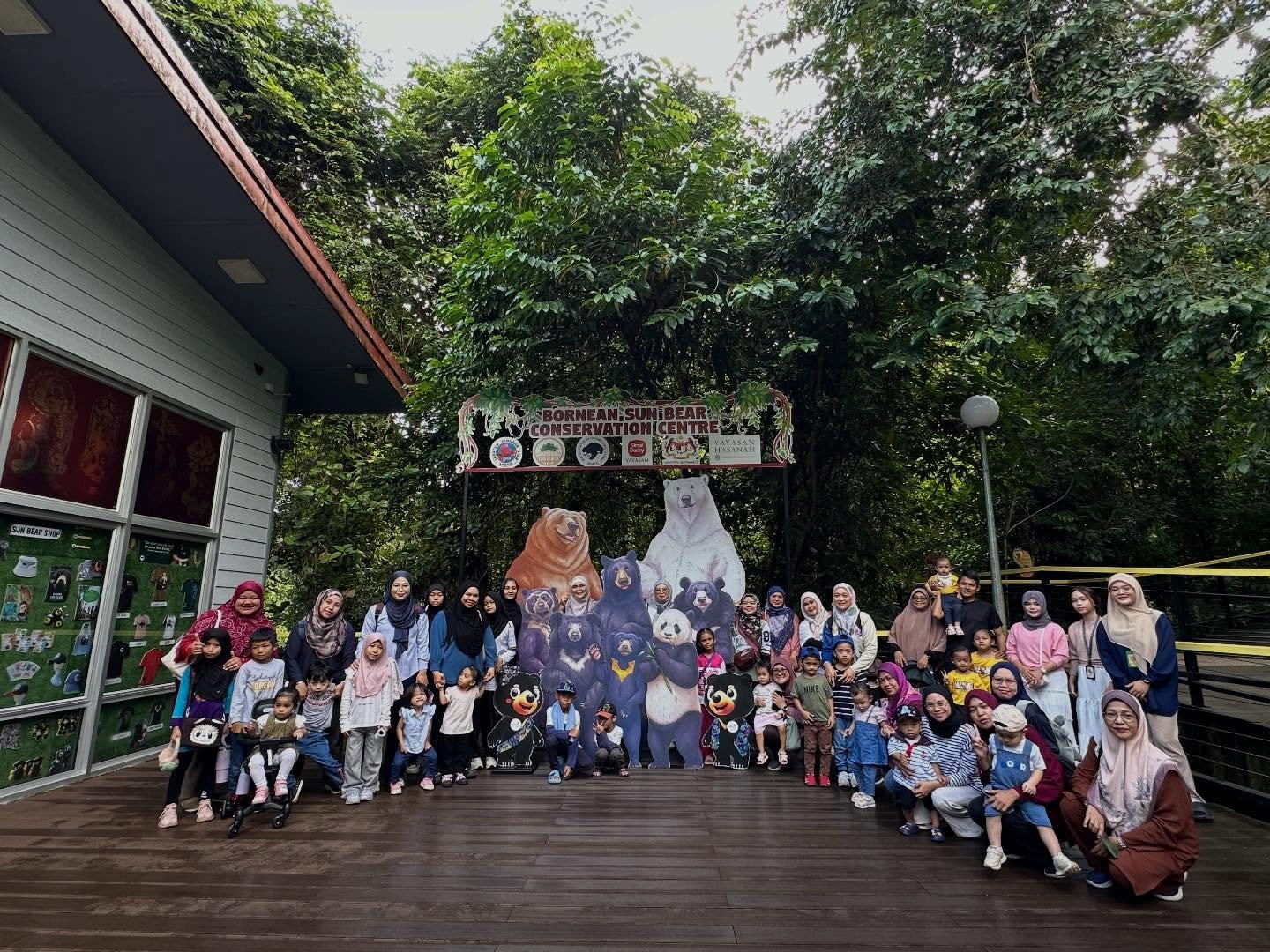 Thank you to Taska Khalifaku Sayang, Sandakan for visiting us today! We hope the children enjoyed the activities and gained meaningful experiences during their time at our centre.