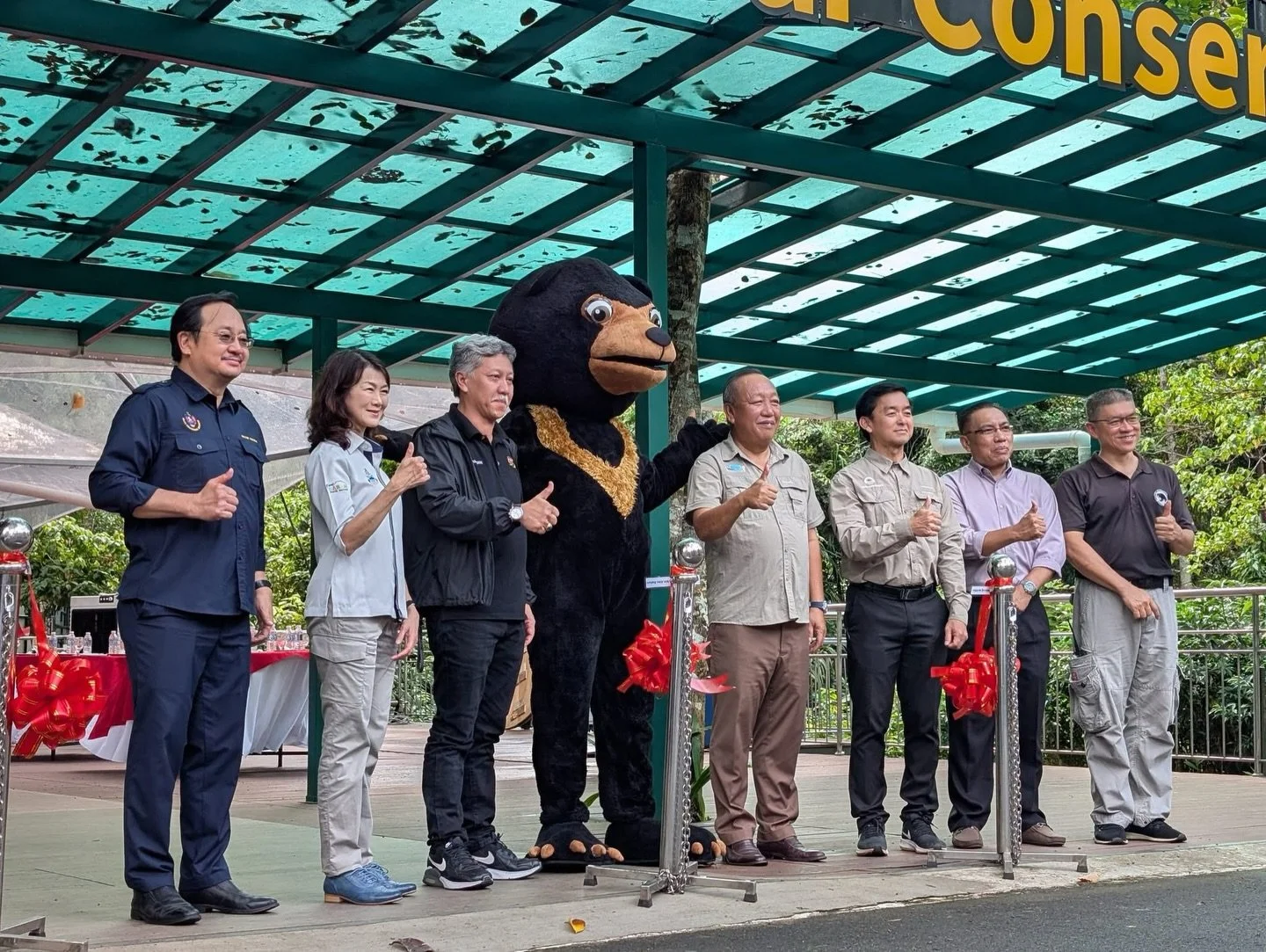 On 12 January 2025, a meaningful launching ceremony was held at the Bornean Sun Bear Conservation Centre (BSBCC), marking the official opening of the BSBCC Entrance Foyer, alongside the Sepilok Orangutan Rehabilitation Centre&rsquo;s Information Cent