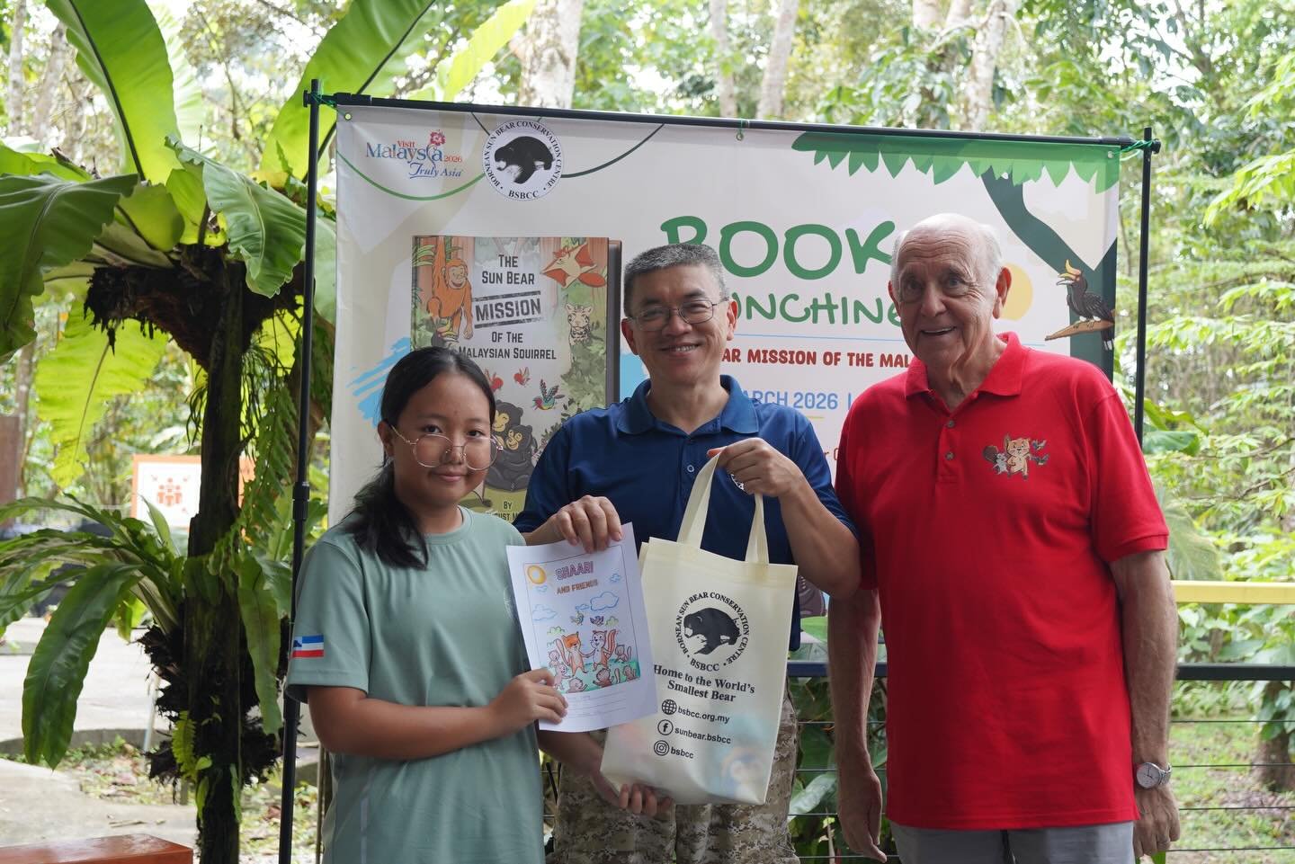 Part 3

Today at the Bornean Sun Bear Conservation Centre, we celebrated the launch of the book &ldquo;Sun Bear Mission of the Malaysian Squirrel&rdquo; by Roger Cowdrey &mdash; a story about protecting the world&rsquo;s smallest bear &mdash; the Sun