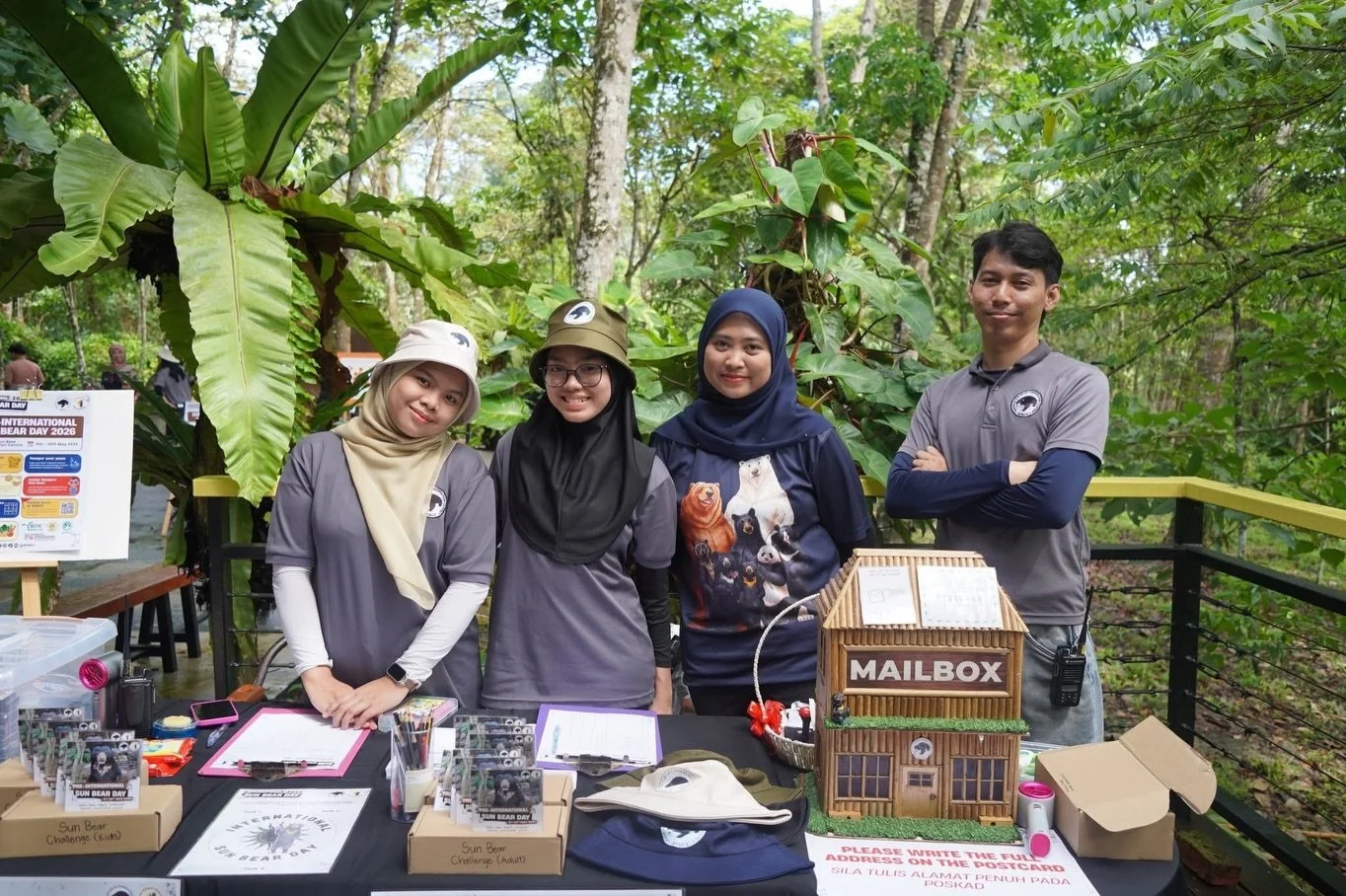 PRE-INTERNATIONAL SUN BEAR DAY 2026: Day 2
Thank you to everyone who joined and supported us on our second day. We hope you all learned something about the sun bears, and had a lot of fun with us!

NEXT? Our International Sun Bear Day 2026 on the 16t