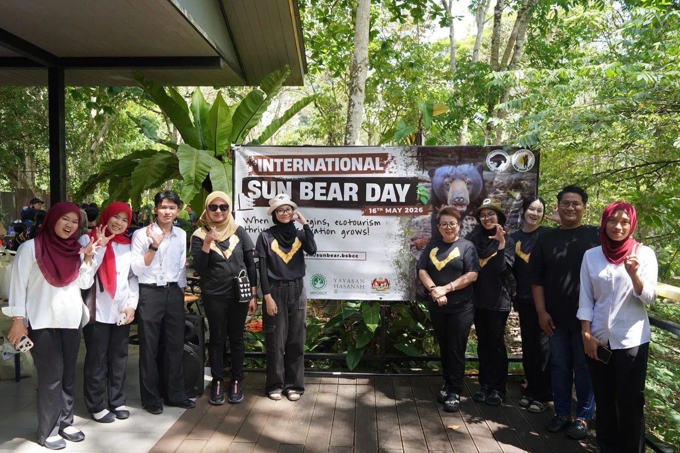 PART 2 - International Sun Bear Day 2026

The 10th celebration of the International Sun Bear Day 2026 took place on 16 May 2026 at the Bornean Sun Bear Conservation Centre (BSBCC), Sepilok, Sandakan.

With this year&rsquo;s theme, &ldquo;When Peace B
