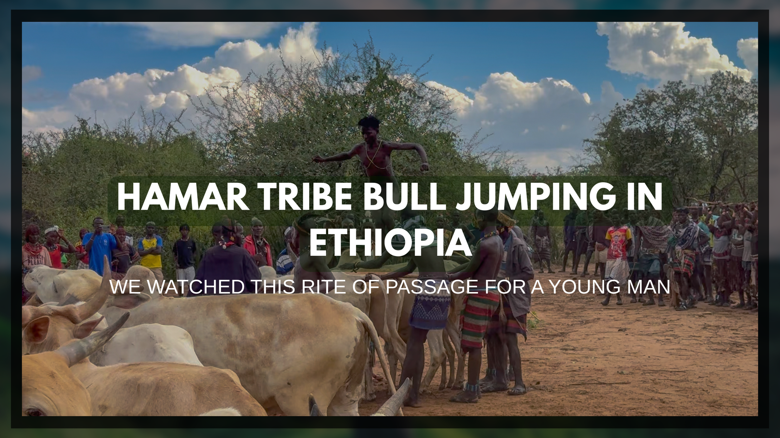 Bull Jumping in Africa