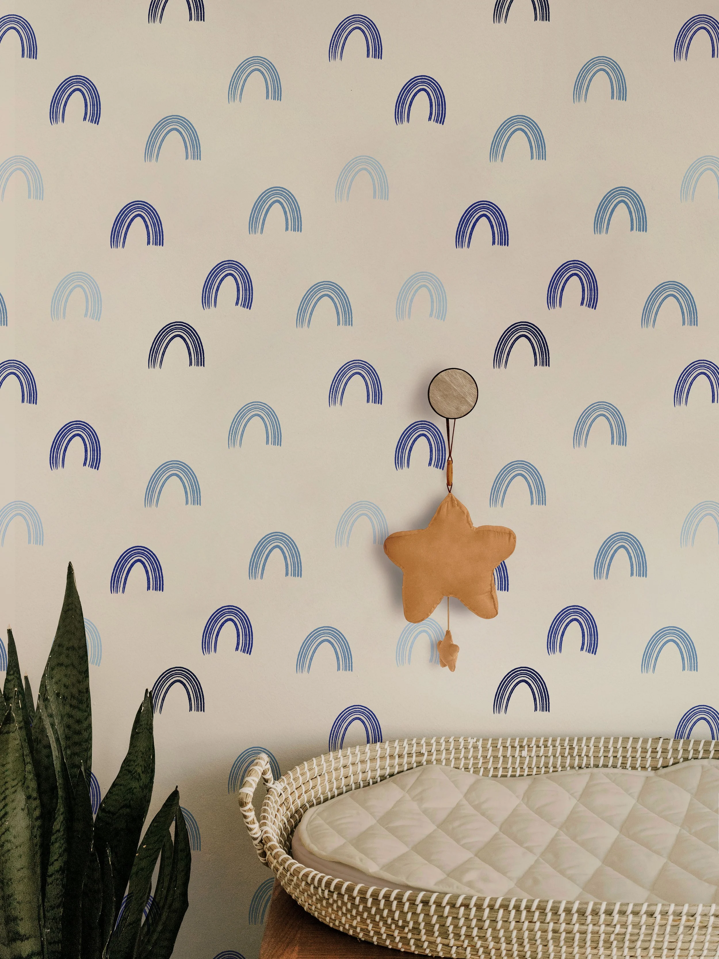 Blue and White Nursery Inspiration Ideas — Naughty Hedgehog Designs ...