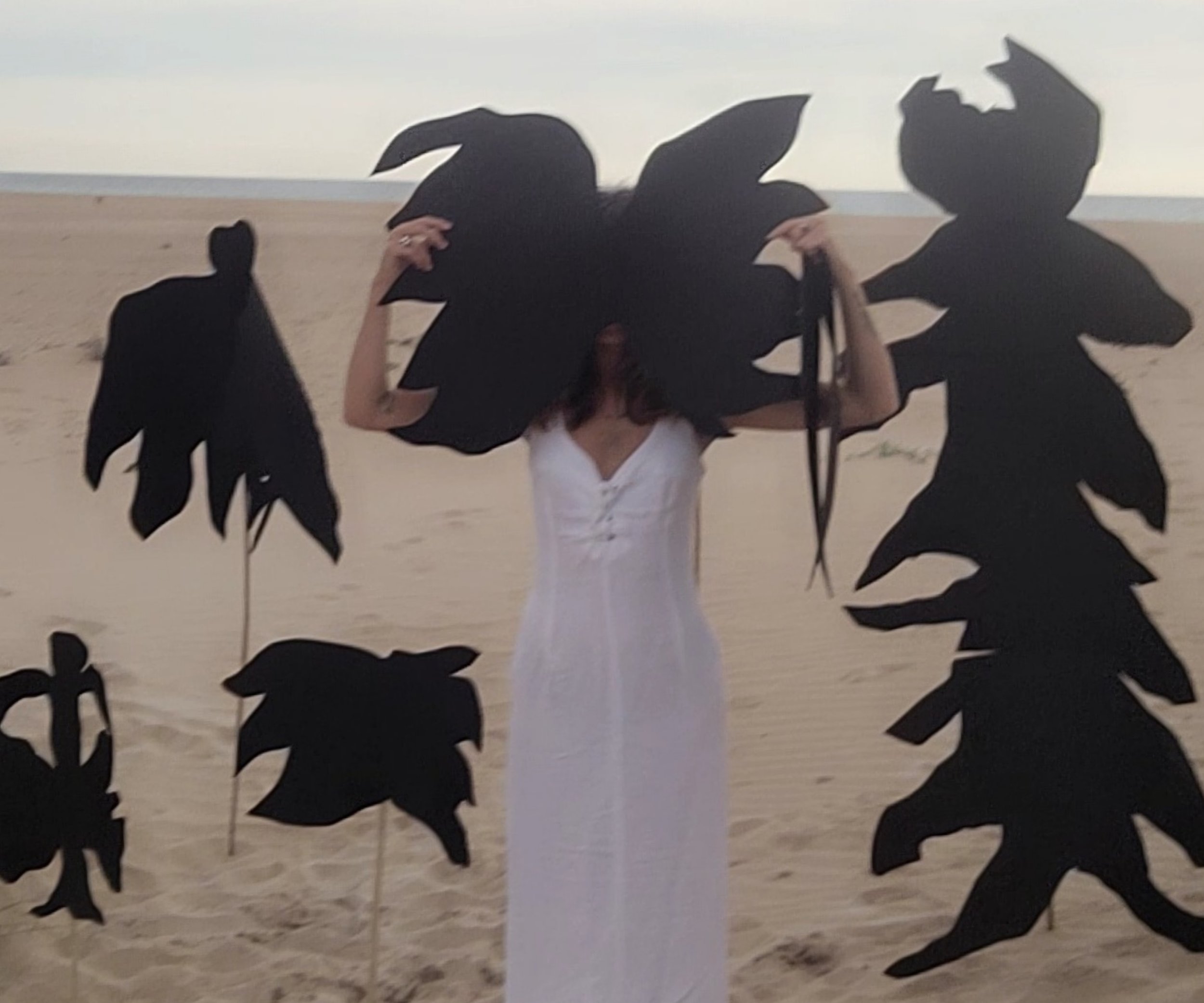 Me and My Shadows (Some are Keeping me Safe). 2024. Self portrait