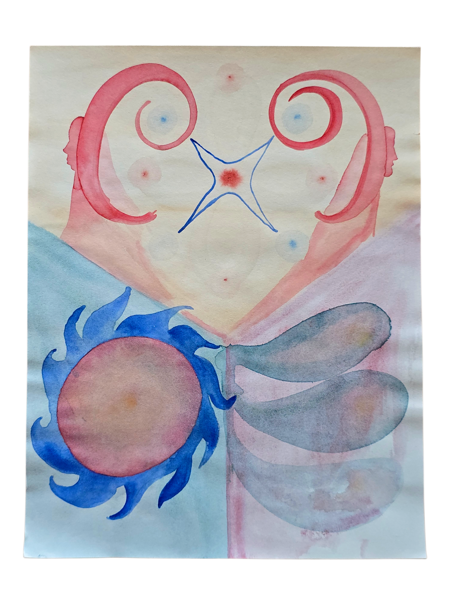 A Tale of Three Chapters, 20*30cm on 110g paper
( a joyful trilogy of an unspoken tale)