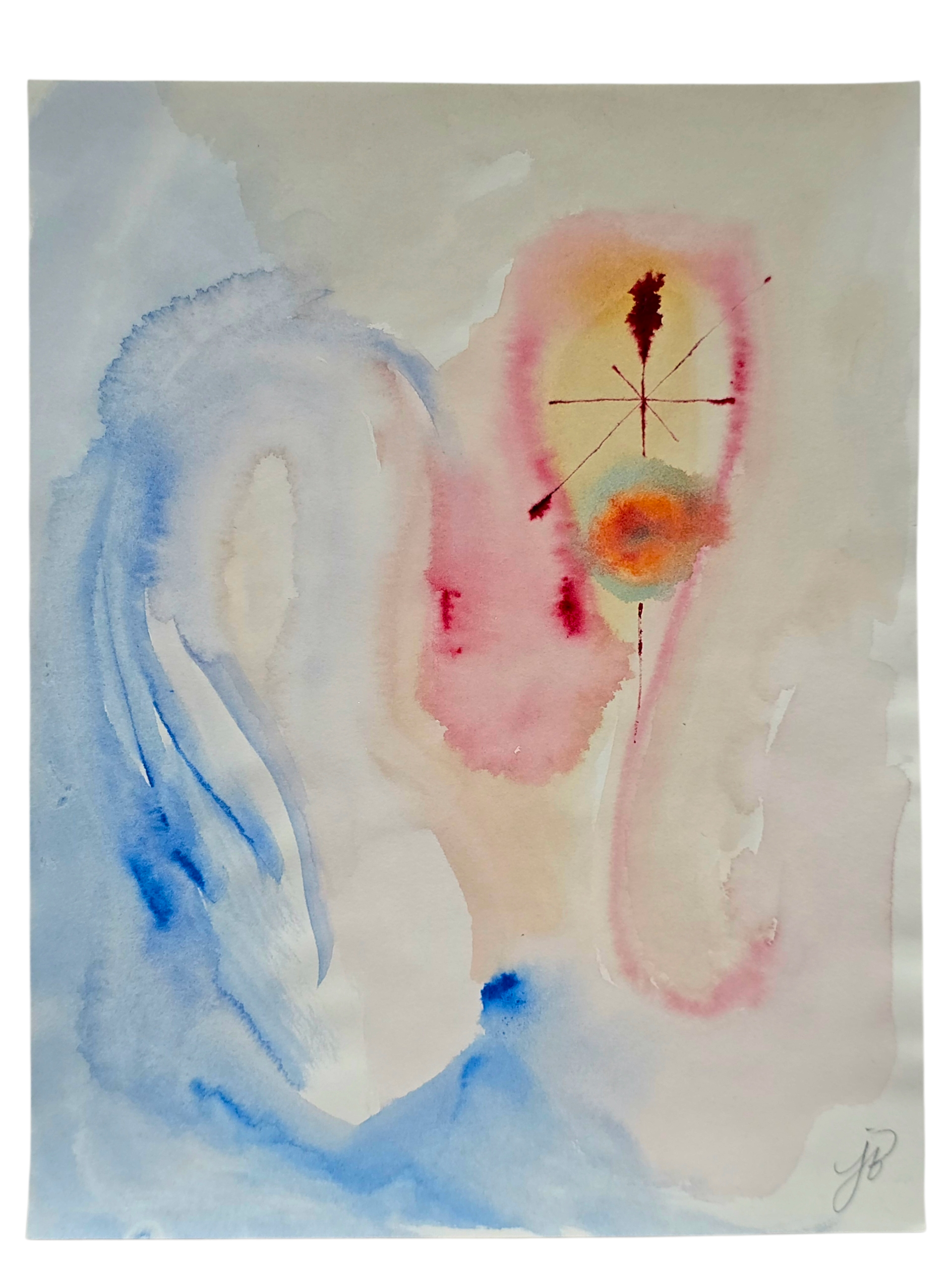 Encounter of Hope, 20*30cm

(the mirroring world is always close, always available behind closed eyes and open minds. night visitors and moon-charged waters added to this painting)