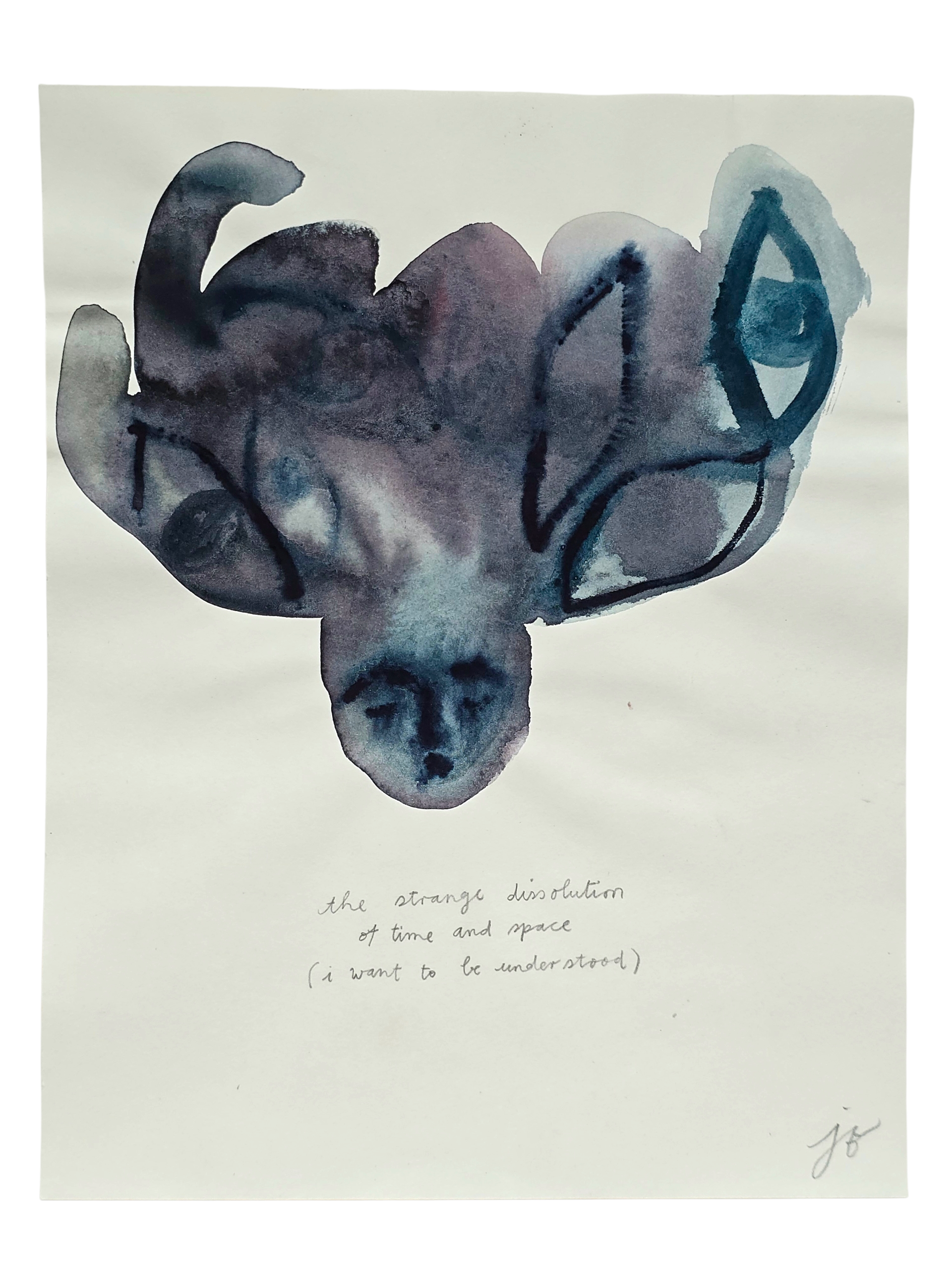 The Strange Dissolving of Time and Space (I want to be understood), 20*30cm (a certain kind of strangeness and a certain kind of sadness, a certain kind of bravery, a certain kind of joy)