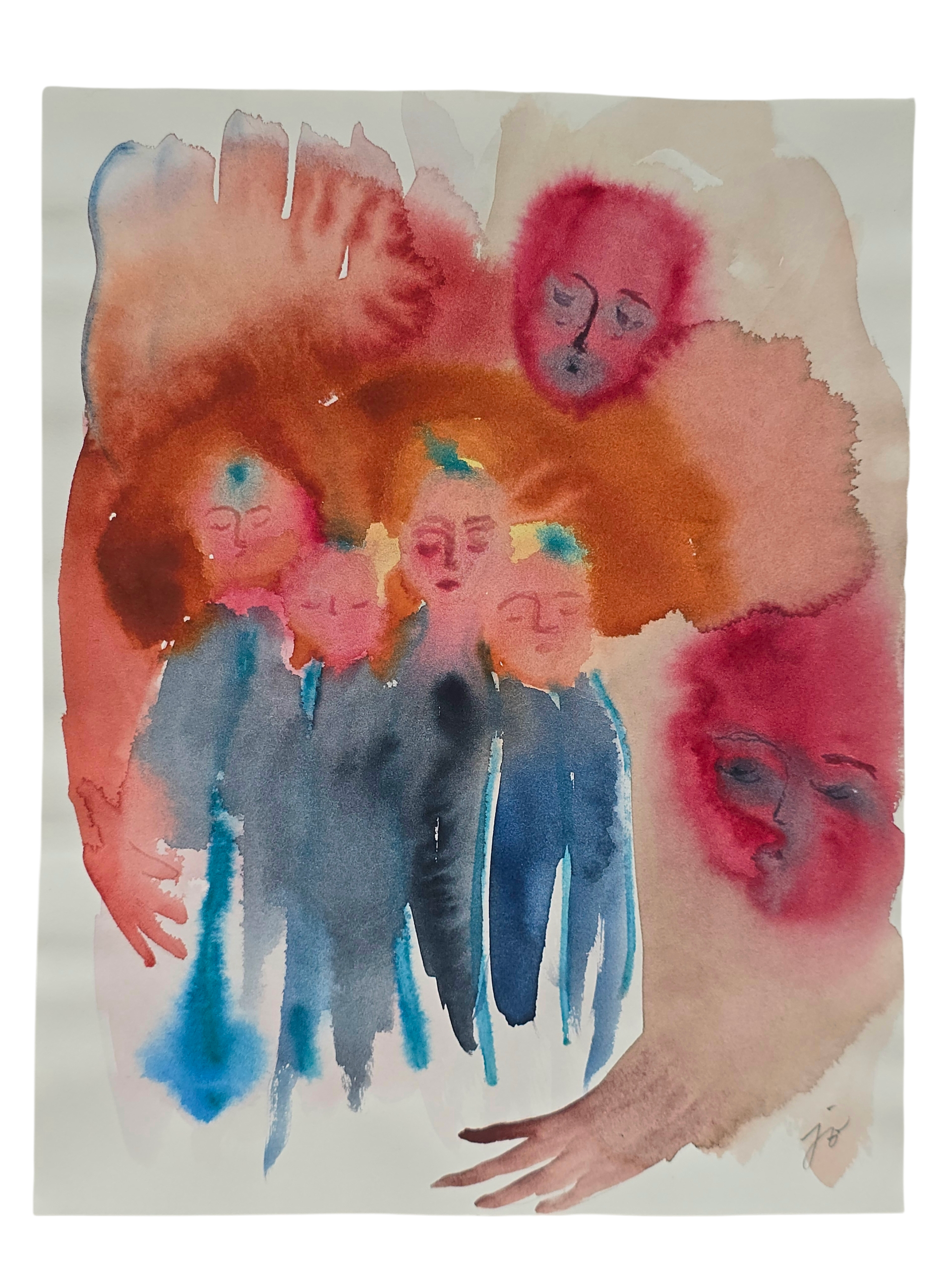 Be Safe, 20*30cm (remember you are held by the winds, the fire, the soil, the waters, the tangible and the unseen)