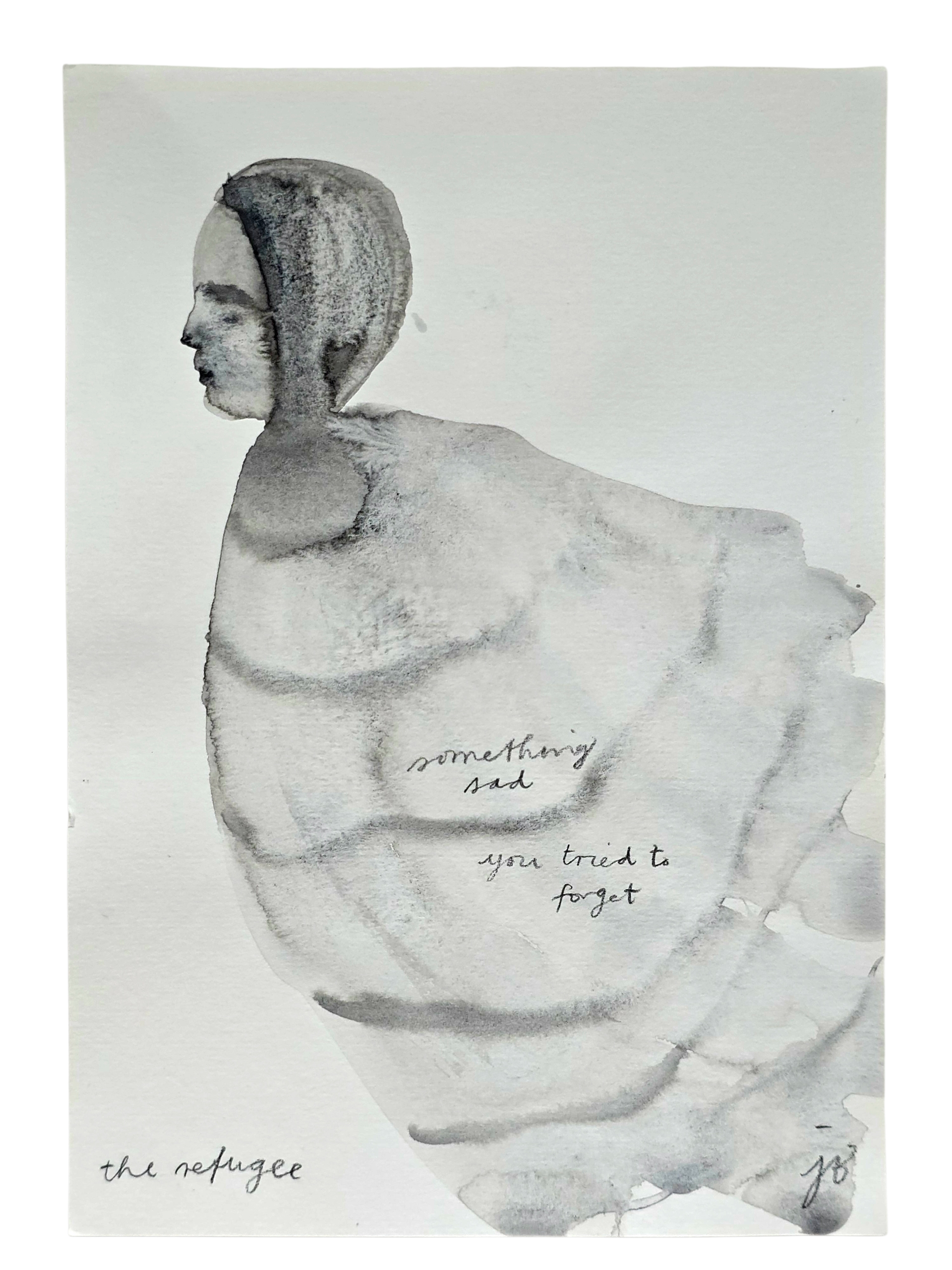 Visitor at Night, 15*20cm