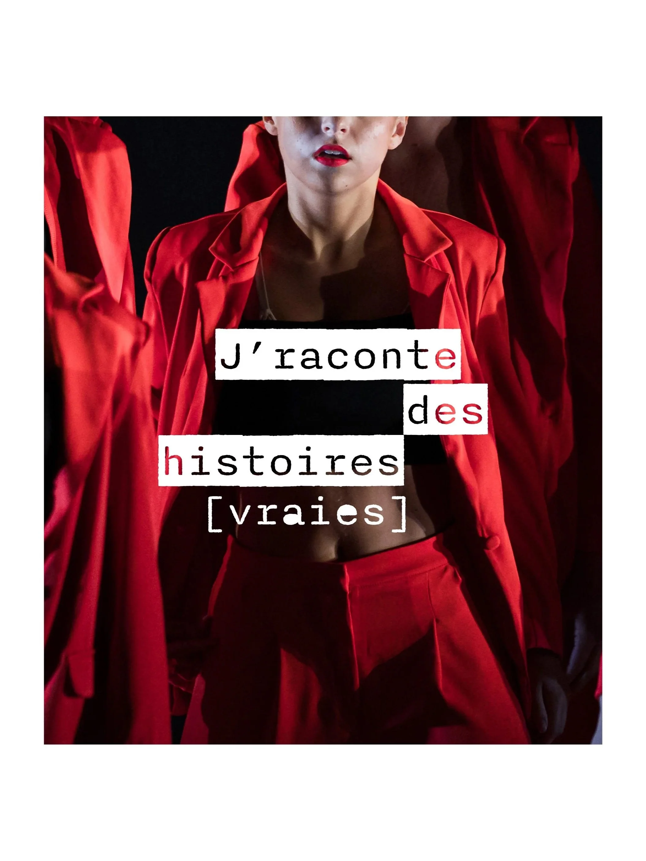 Identité visuelle - J'raconte des histoires vraies