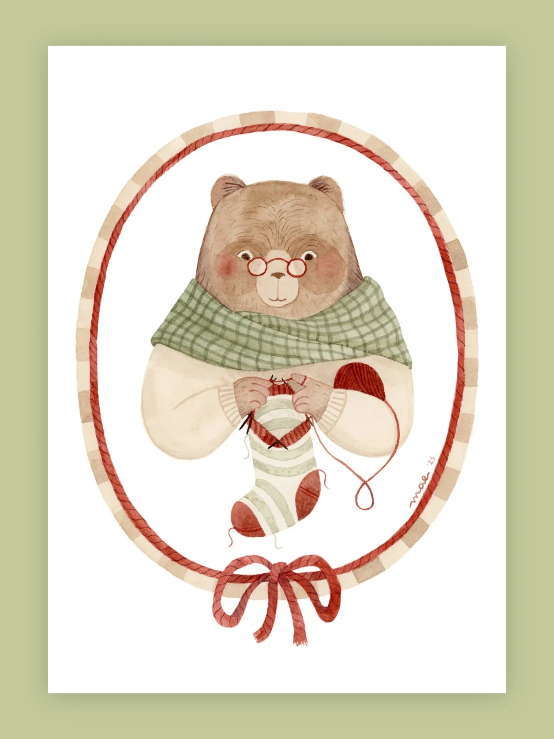 L'Ours qui tricote