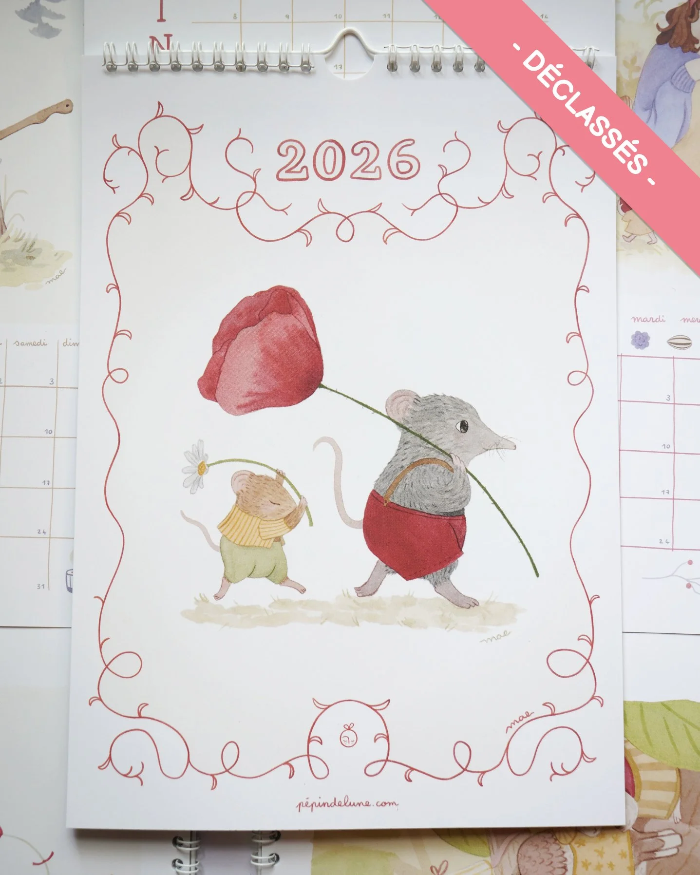 Calendrier 2026 - DÉCLASSÉS