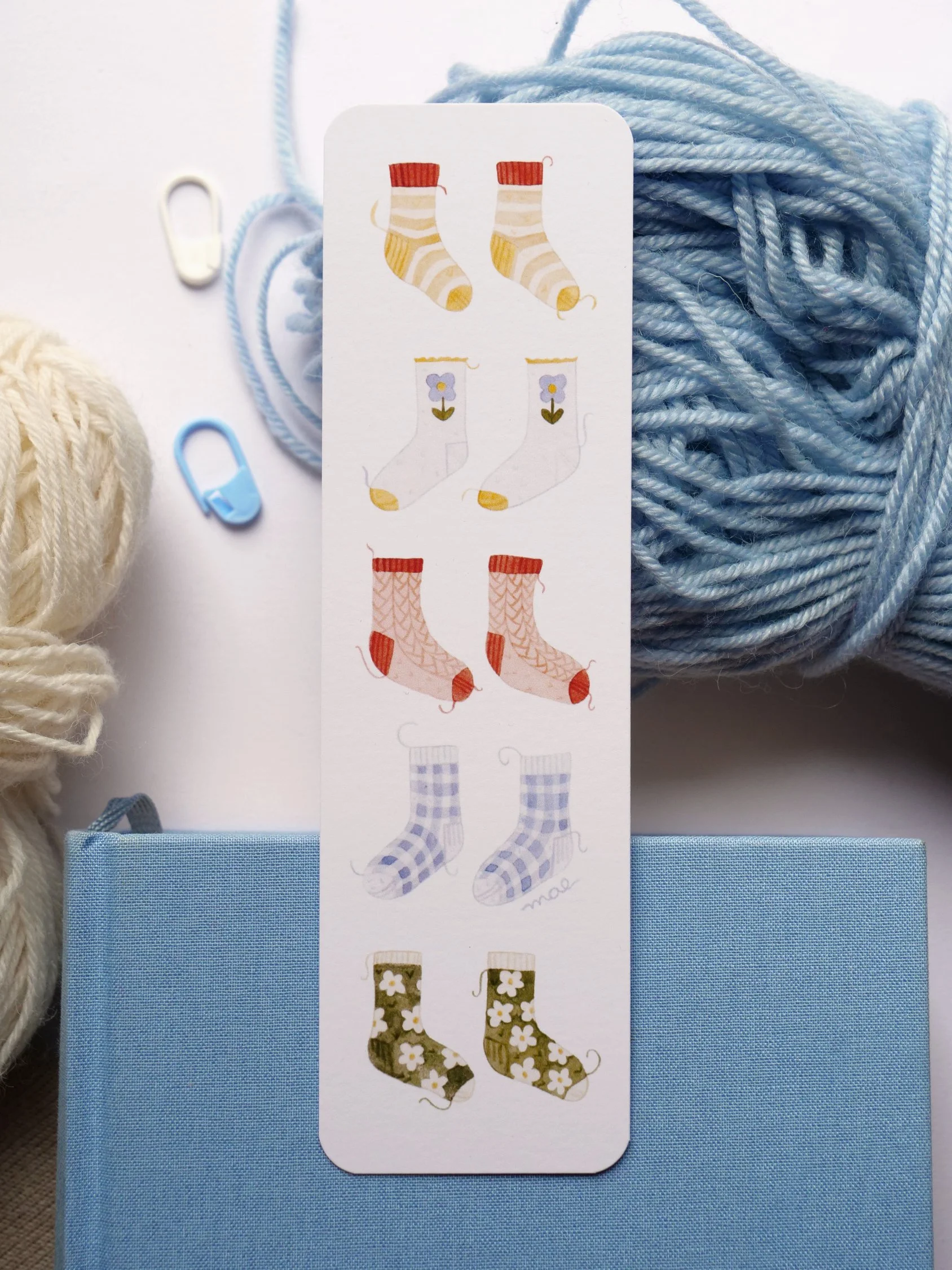 Marque-page Chaussettes