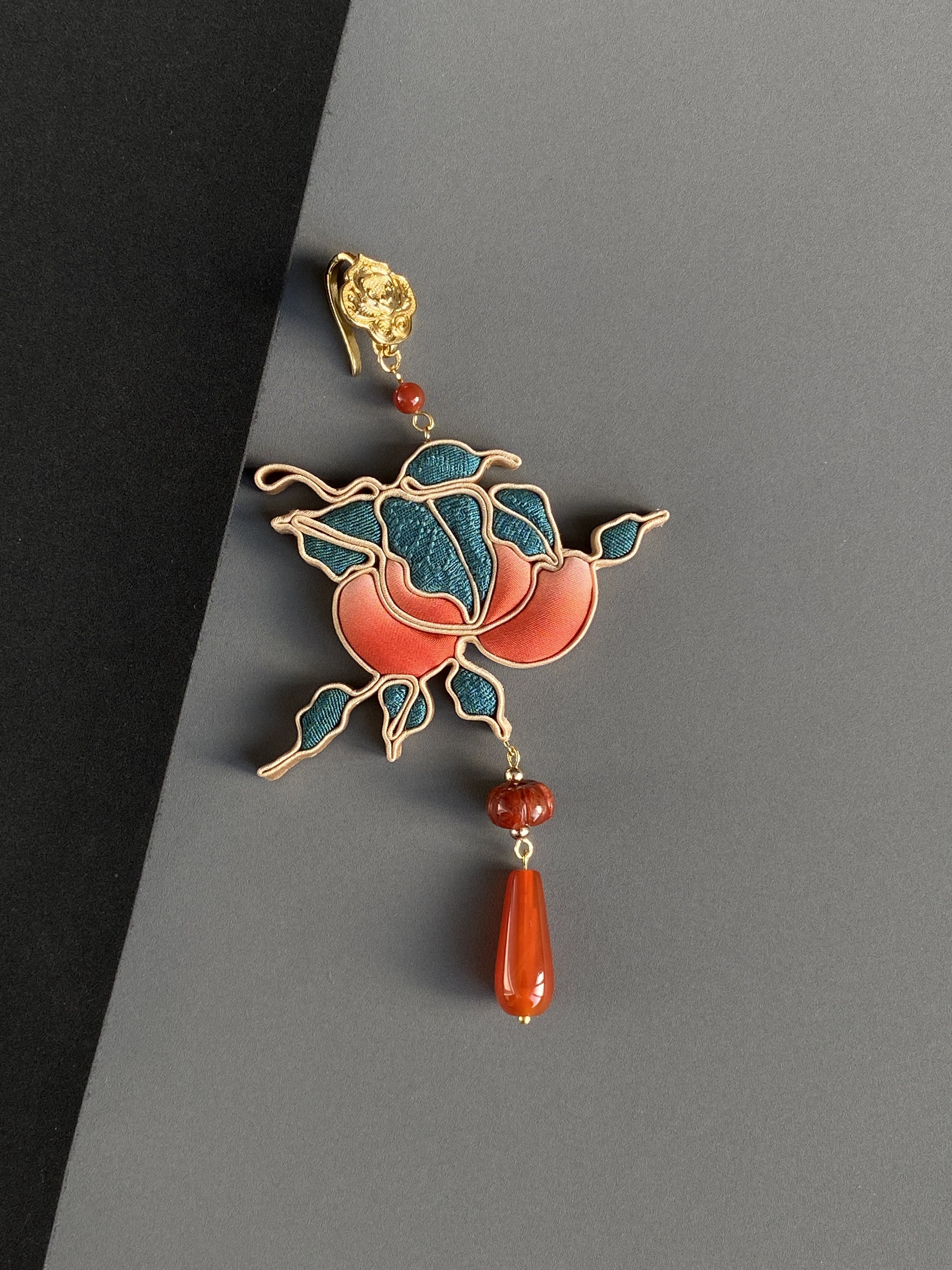 Little Silk Woman - Cheongsam Plate Buckle 005