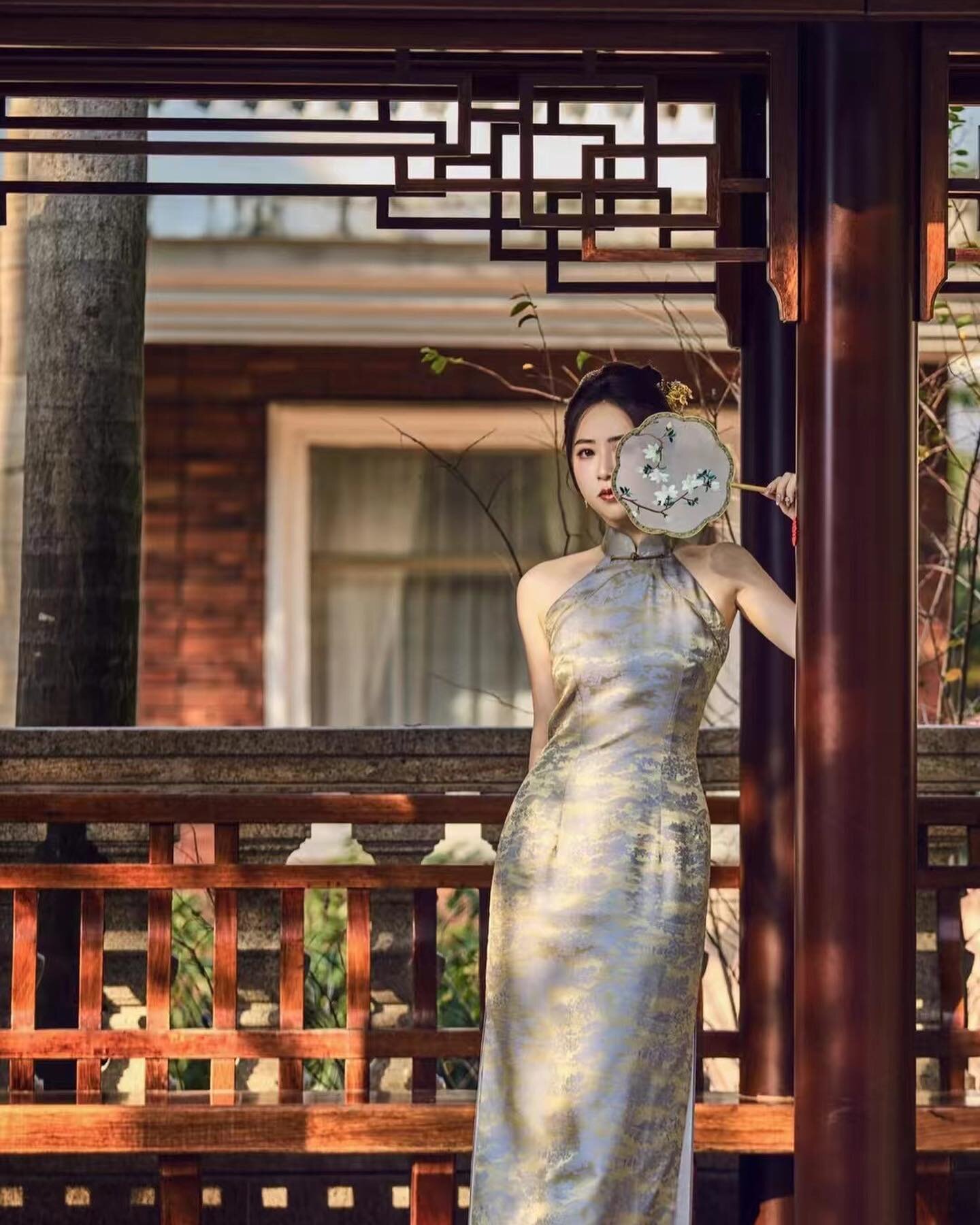 A bespoke cheongsam is a custom-made traditional Chinese dress, tailored to individual specifications, ensuring a unique and personalized fit.