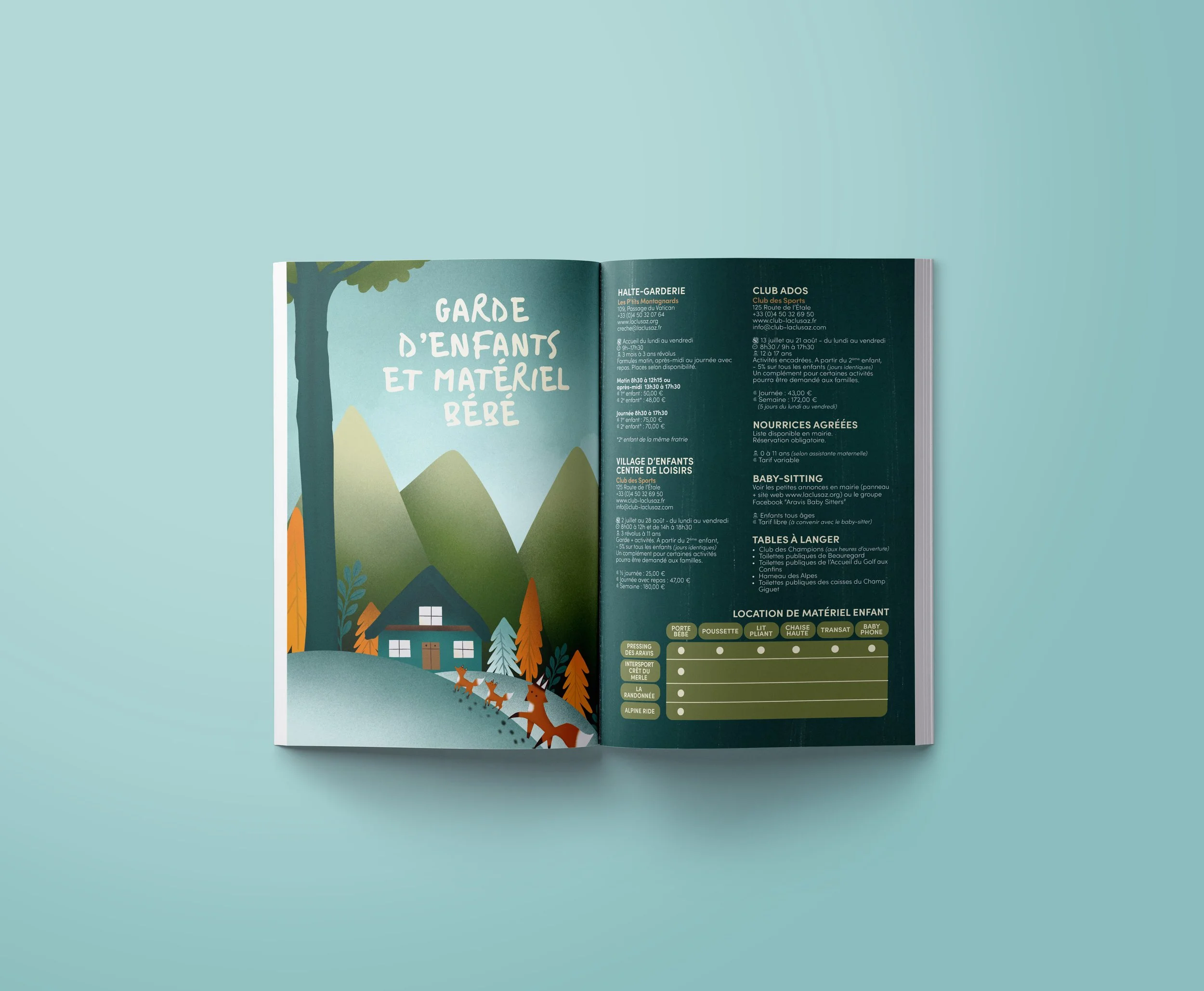 Guide Famille +, un guide pour specialement fait pour les activités en famille à La Clusaz.