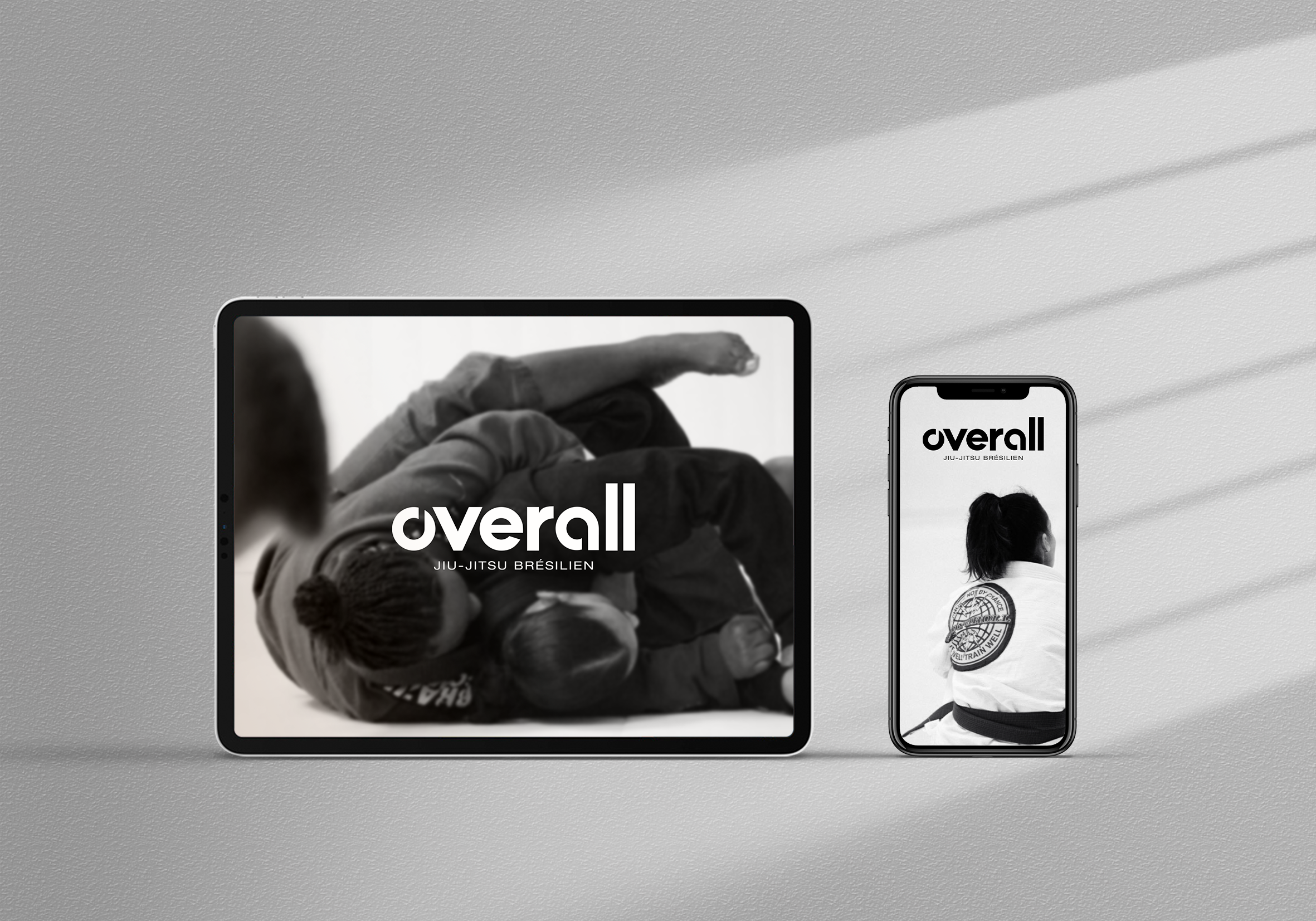 Logo du club de Jiu Jitsu Brésilien Overall.