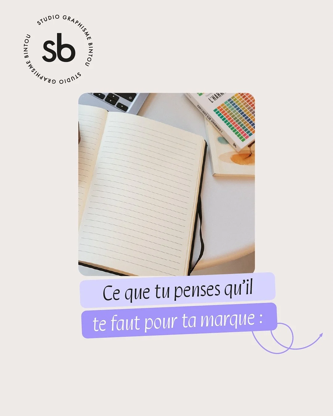 J&rsquo;accompagne souvent des fondateurs et fondatrices qui pensent que construire une marque se limite &agrave; l&rsquo;aspect visuel.

Et souvent&hellip; au fameux logo.

Mais si ton histoire, tes valeurs et ta vision ne sont pas claires, ton logo