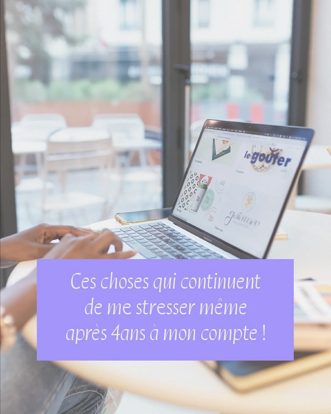 Il y a des choses qu&rsquo;on apprend avec les ann&eacute;es&hellip;Et d&rsquo;autres qu&rsquo;on apprend &agrave; apprivoiser, sans qu&rsquo;elles disparaissent vraiment.

&Ccedil;a fait maintenant 4 ans que je suis &agrave; mon compte.

4 ans &agra