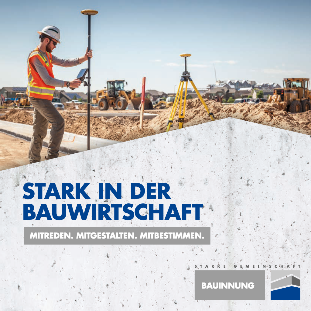 Broschüre: Stark in der Bauwirtschaft