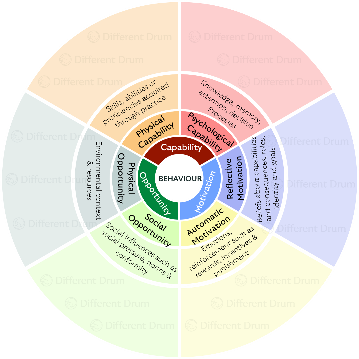 COM-B behavioural framework