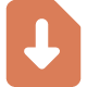 Icon of a document with a downward arrow, indicating download.