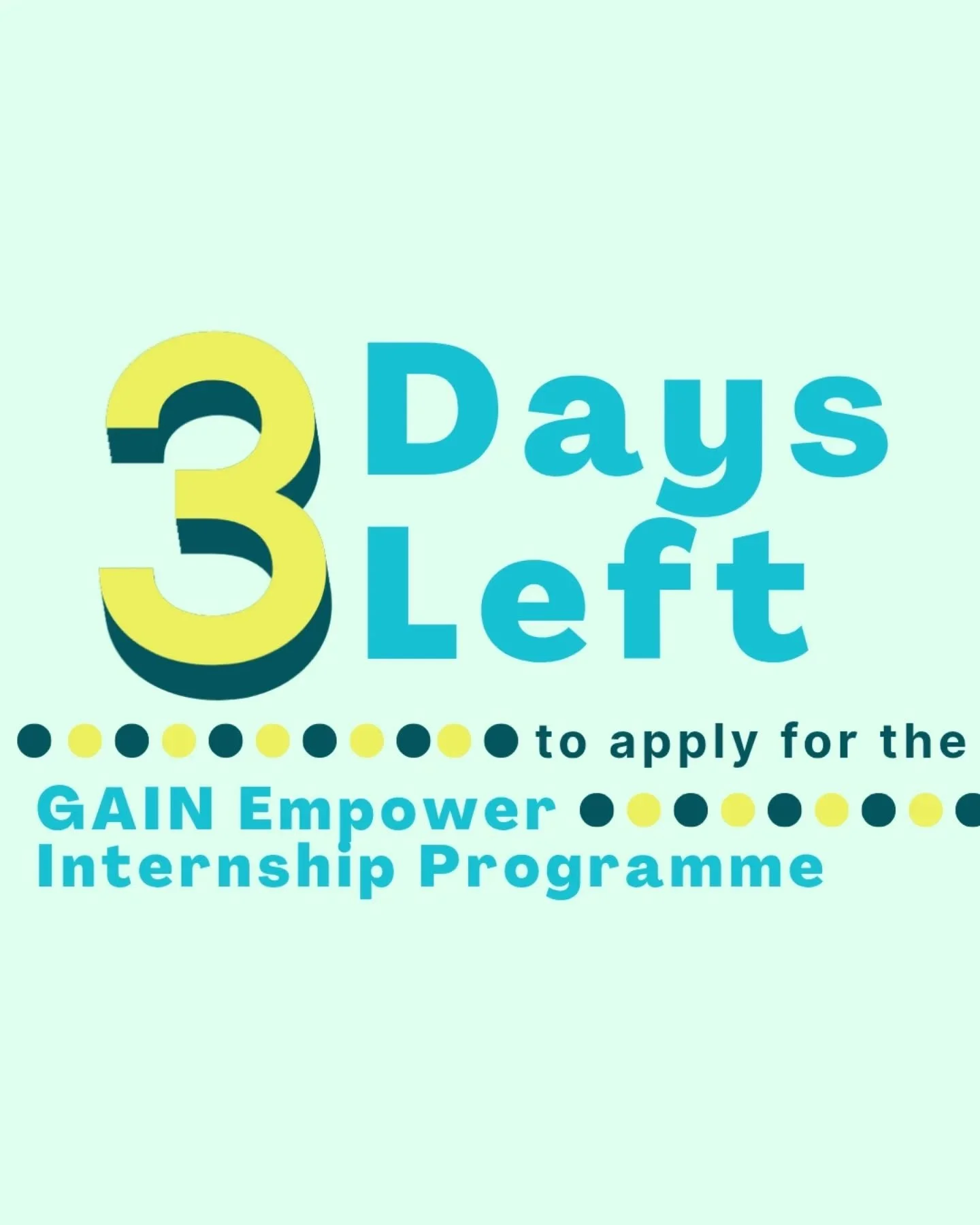 Only 3 days left!!!💥 

Don't miss the chance of interning at a top firm next summer, apply now via the link in bio🎉
