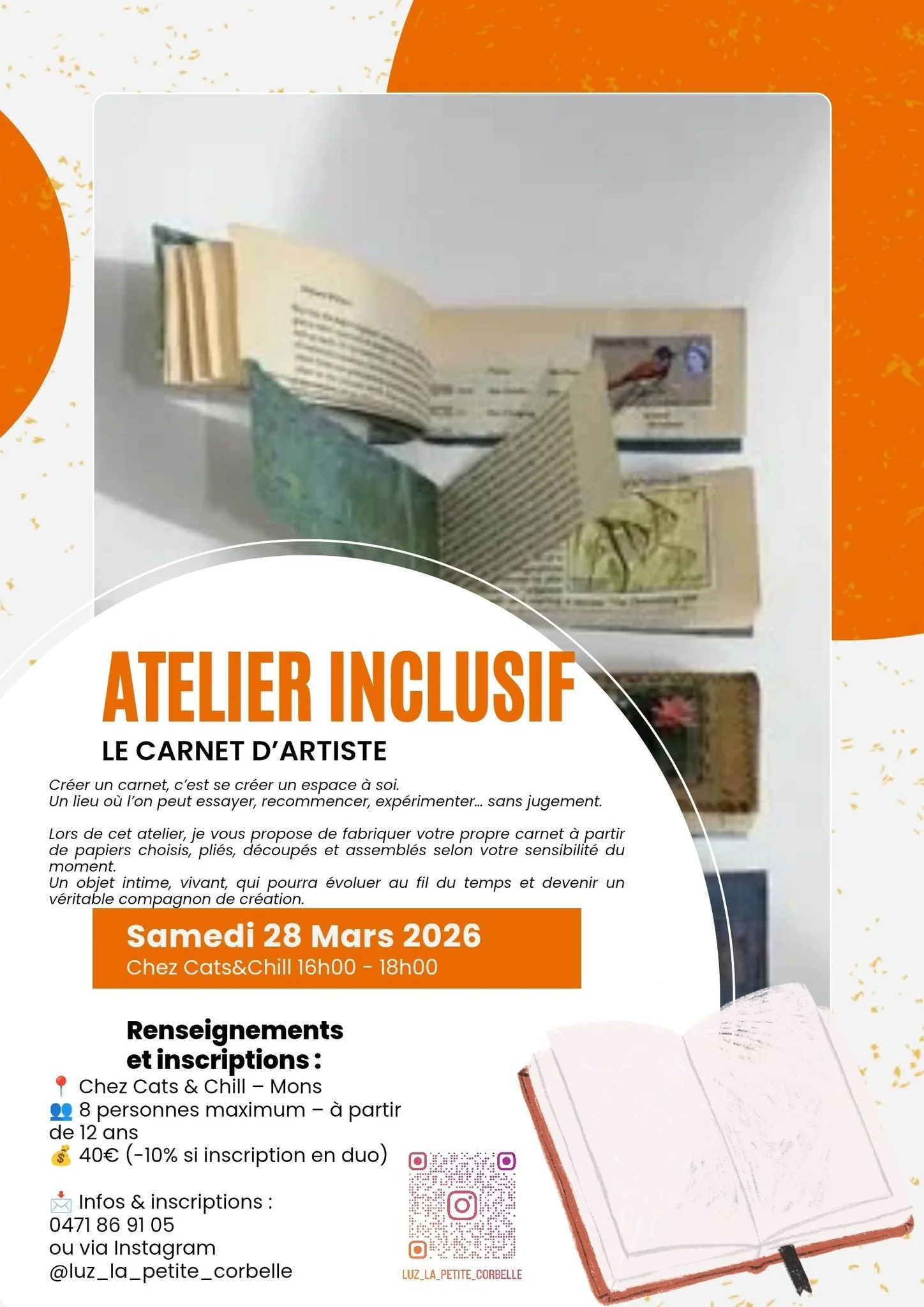 Le Carnet d'artiste - Atelier Inclusif