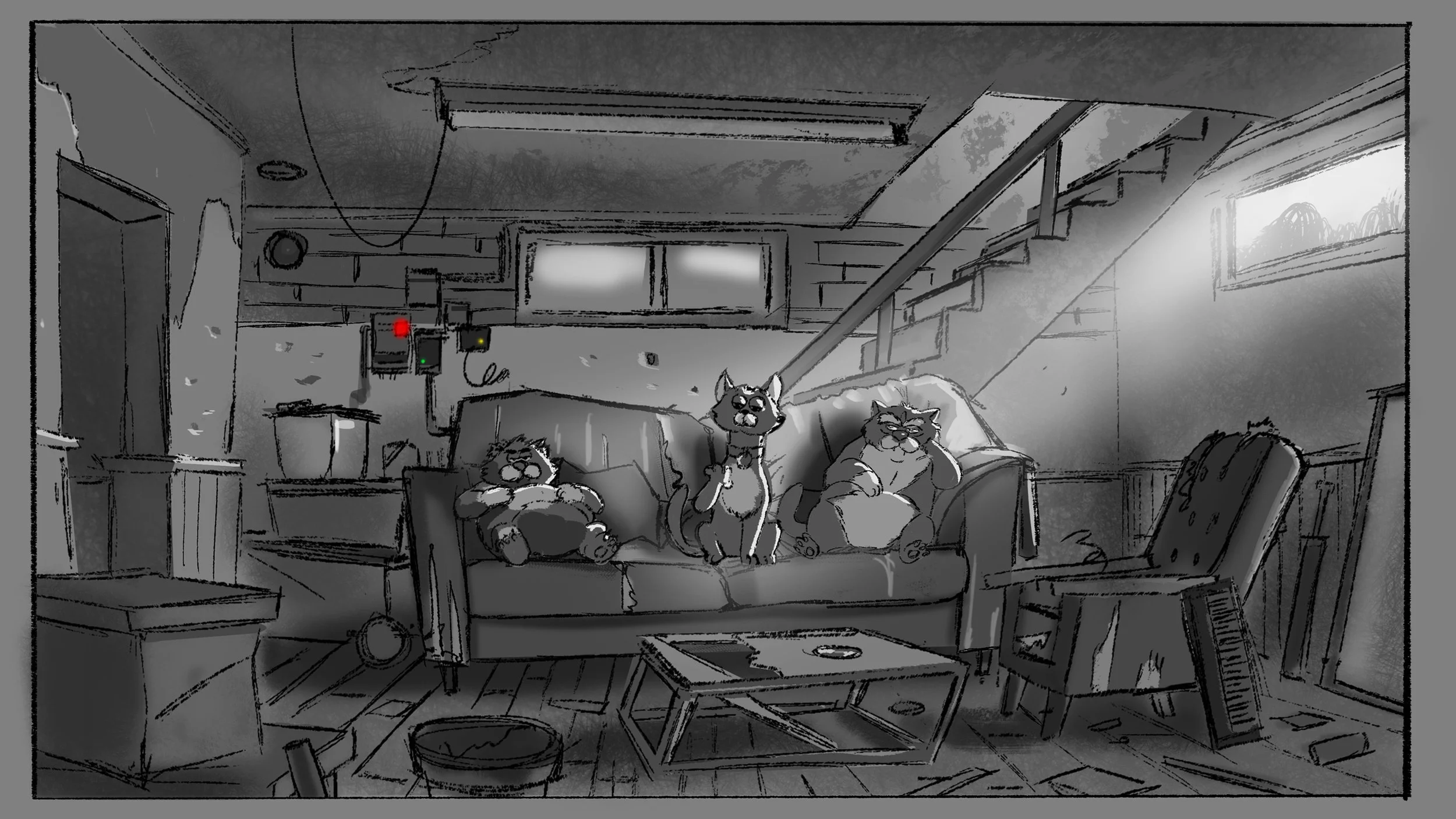 Alley Cats framed.jpg