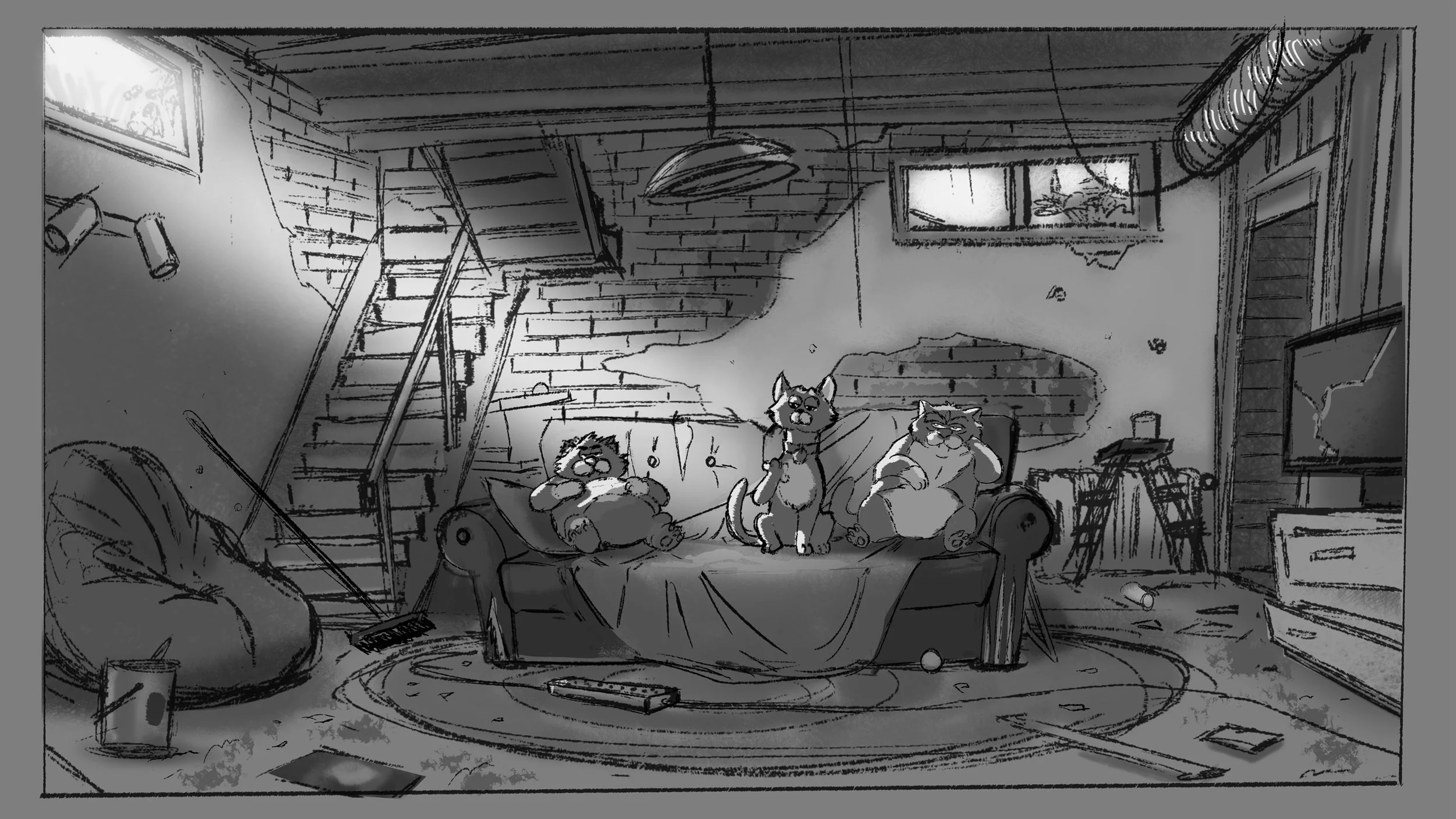 Alley Cats framed 2.jpg