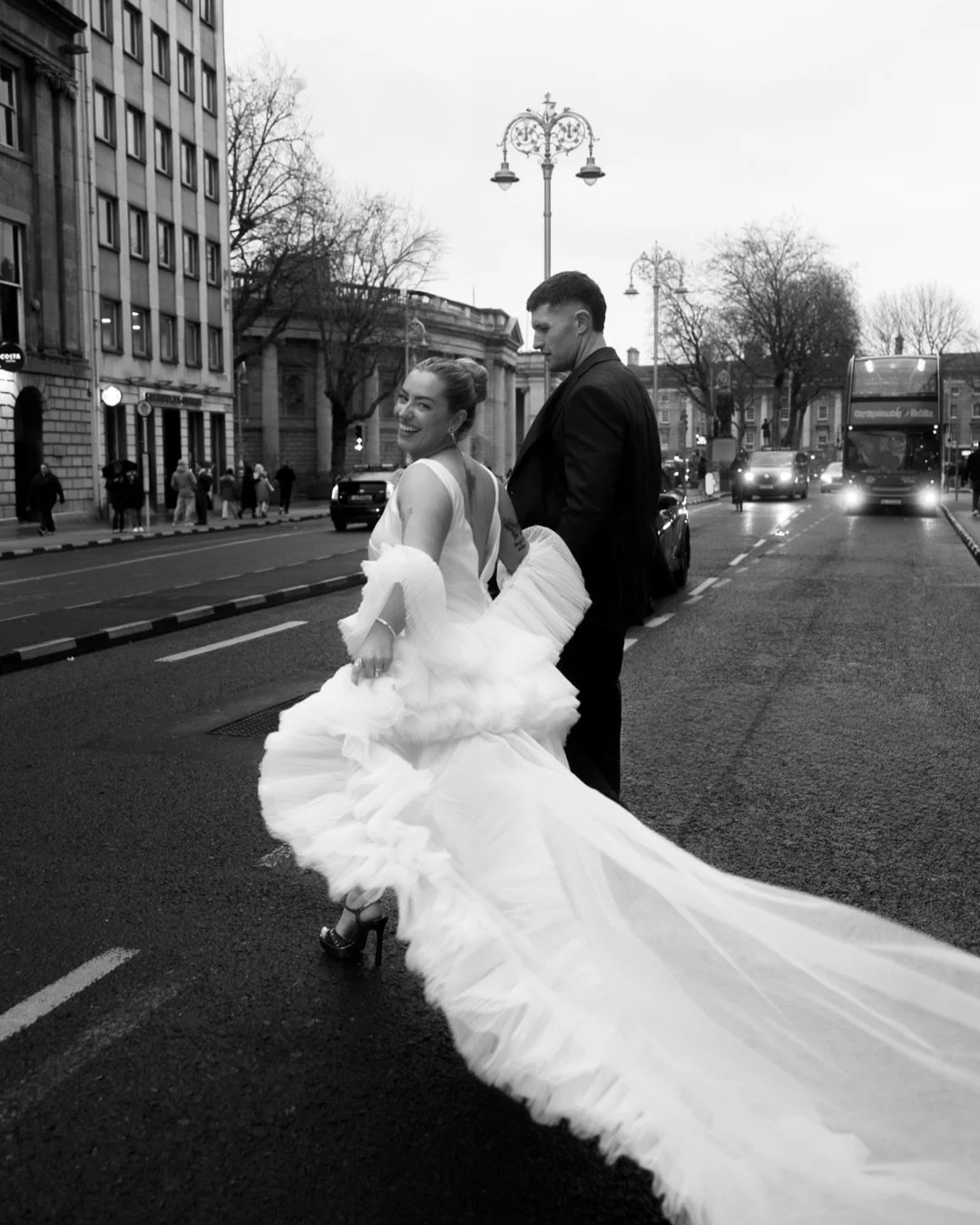 Quick edits from Dee &amp; Dean&rsquo;s wedding day in the heart of Dublin City 🤍
We had our first call earlier this month and from the very beginning, I knew their day would be filled with so much fun, their energy was absolutely electric. I have m