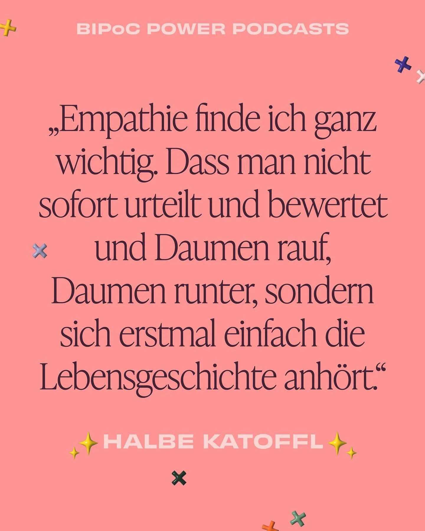 Alle kennen 🧿🧿🧿🧿🧿 - aber was kein Auge machen in seinem Ursprung bedeutet, wei&szlig;t du? 

Baba sagt: G&ouml;nn! Frank von @halbekatoffl sagt Empathie. Der Bruderm&auml;ssig von G&ouml;nn. 

Danke f&uuml;r deine Power, Hbb 💫

#bipocmaker #sic