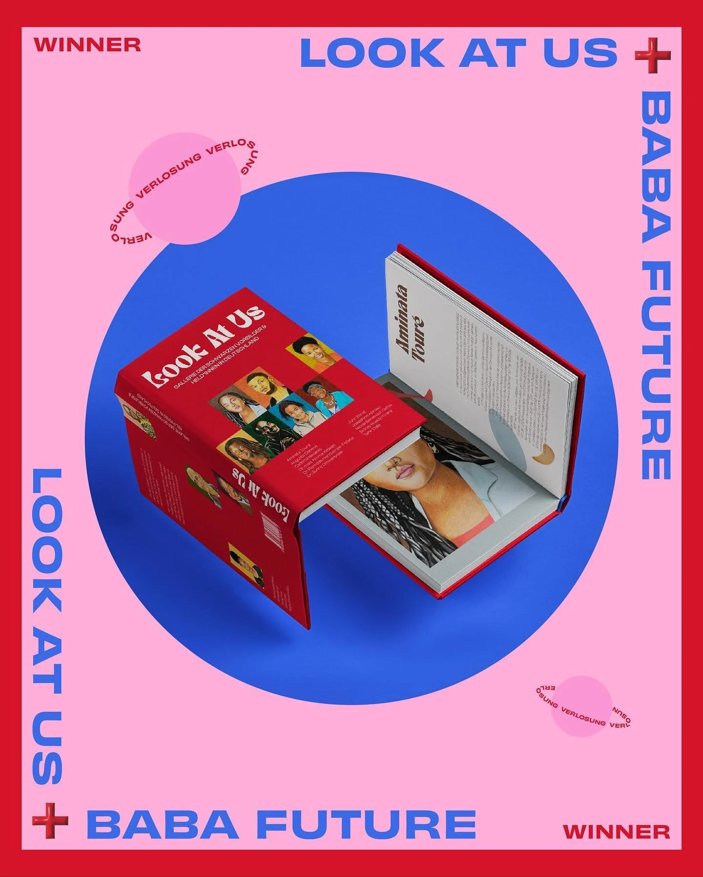 🪩 Erstes Baba Future Gewinnspiel ist zu Ende und wir haben winnerzzzzz 📣

Gewonnen hat @lara.larianna und ihre Buch buddy @pistazien_paste 🎈

Congrats! Ihr bekommt das wunderbare Buch von @lookatus_deutschland ✨
Wir kontaktieren euch via dm 🎊 

S