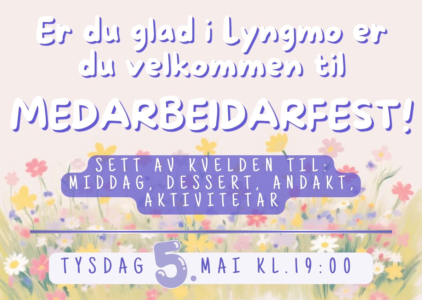 Medarbeiderfest!