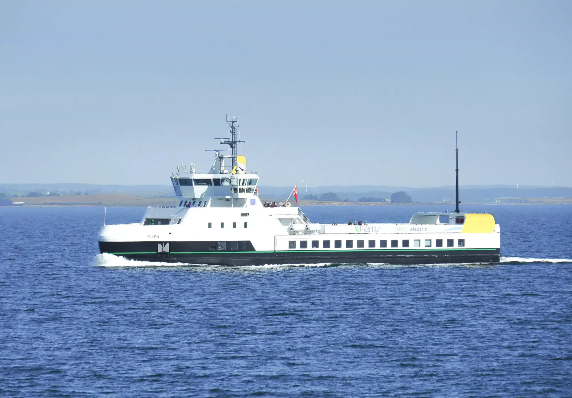 Echandia selected to supply new battery system for the long-range pure electric ferry, Ellen