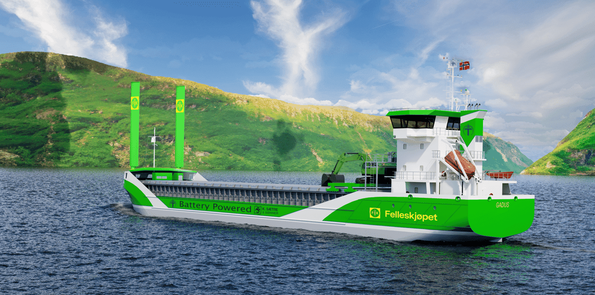 Enova - Battery in zero-emission ship