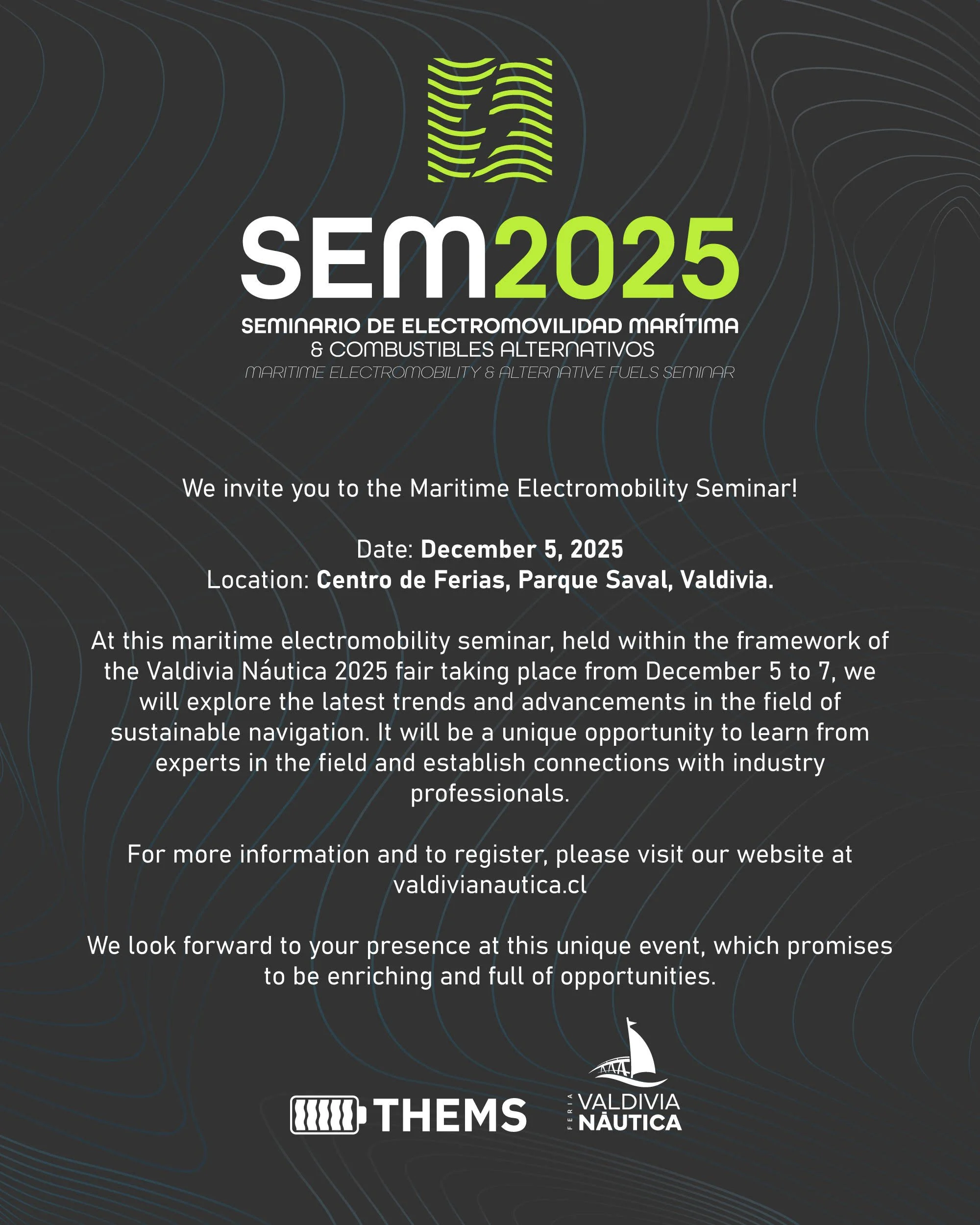 Maritime Electromobility Seminar 2025 (SEM 2025)