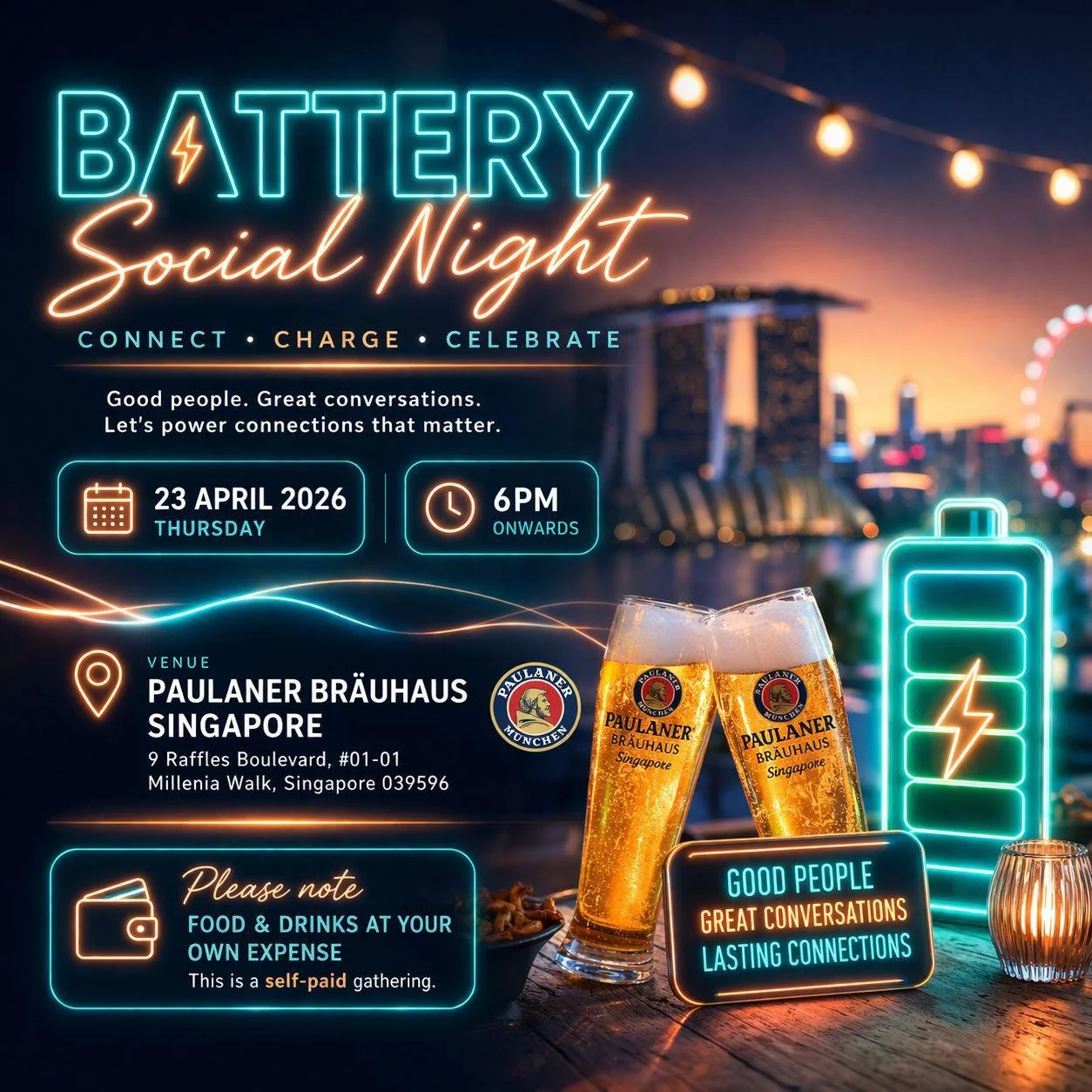 Battery Social Night