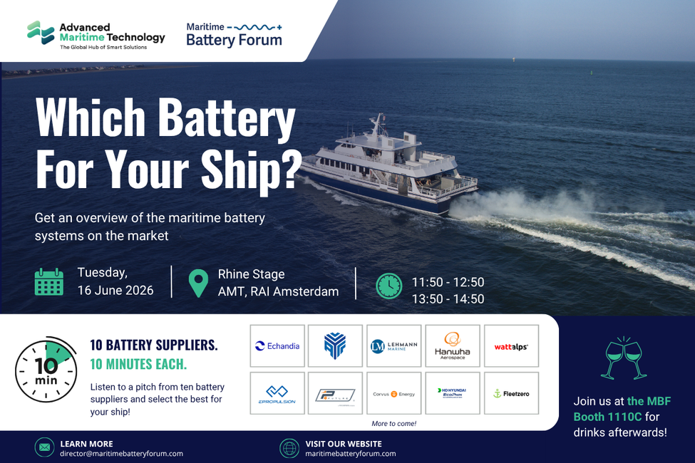 Which Battery for Your Ship at Advanced Technology Conference & Expo 2026