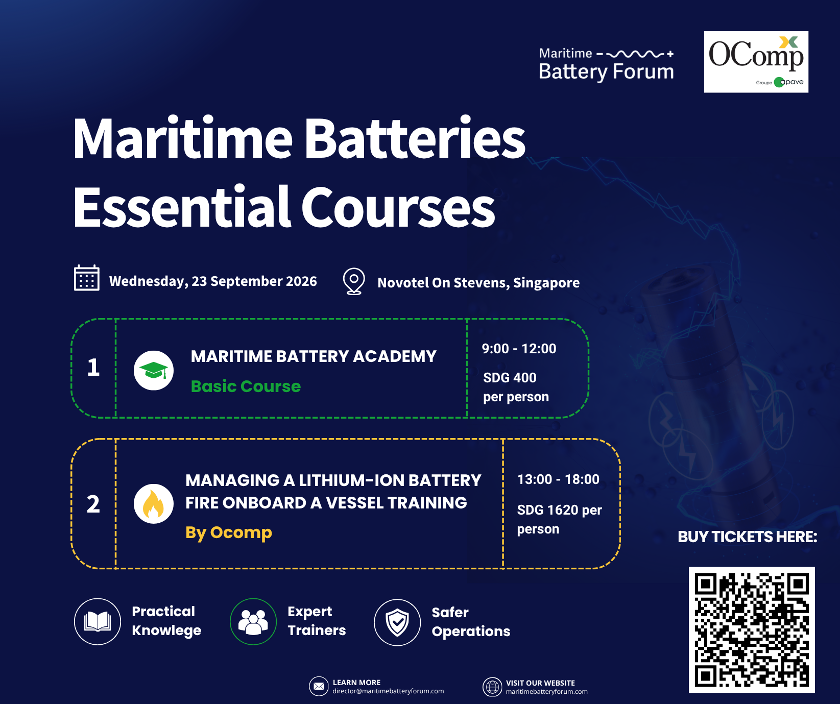 Maritime Batteries Essential Courses