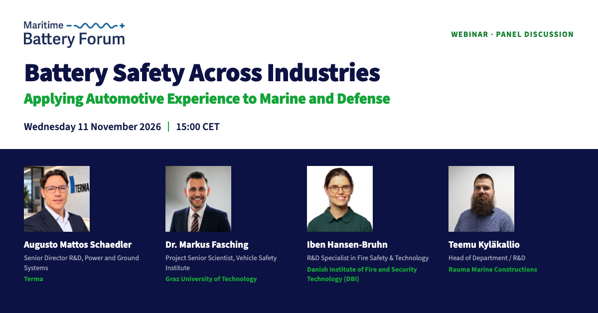 Webinar - Battery Safety Across Industries