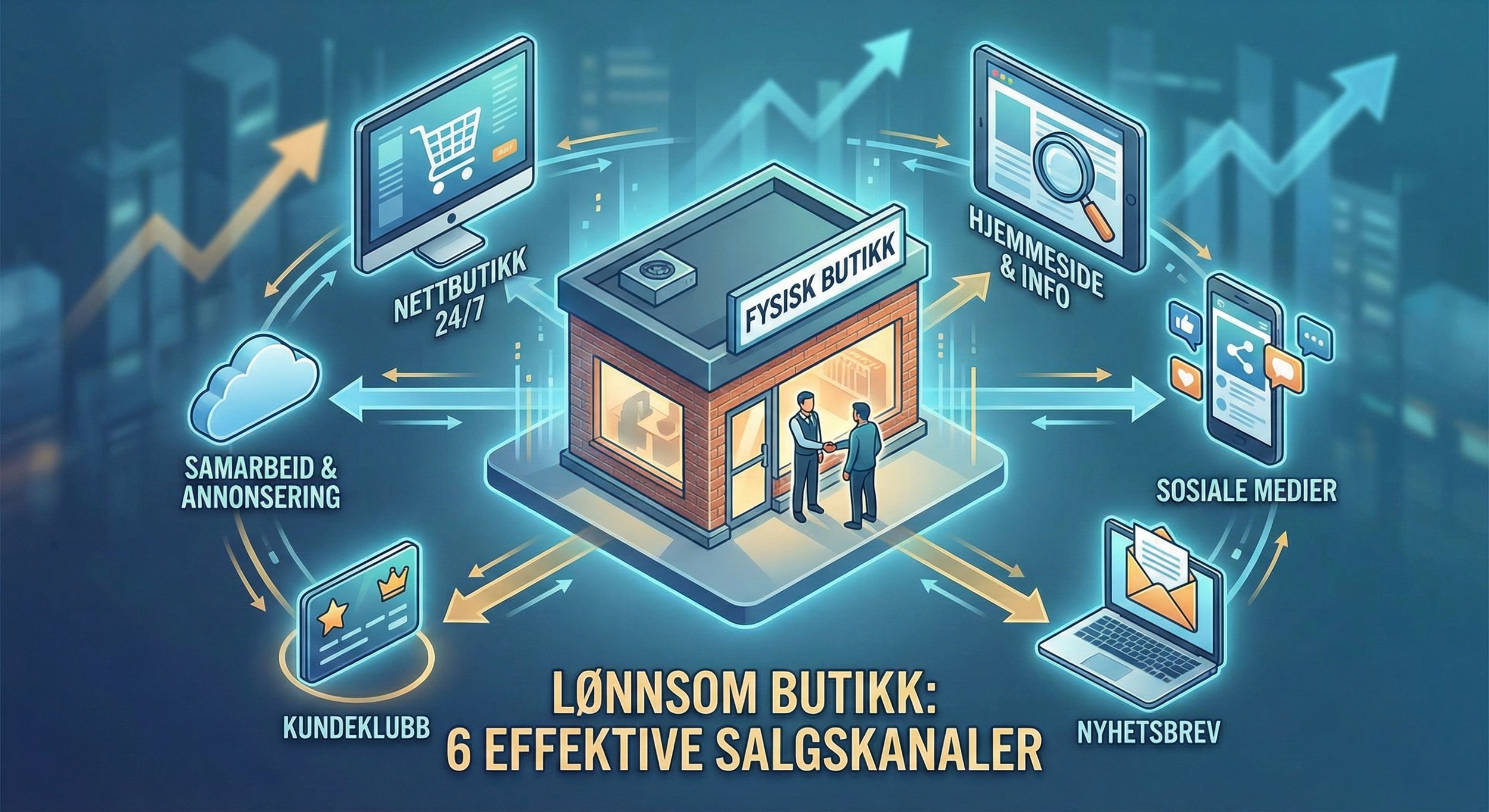 6 effektive salgskanaler