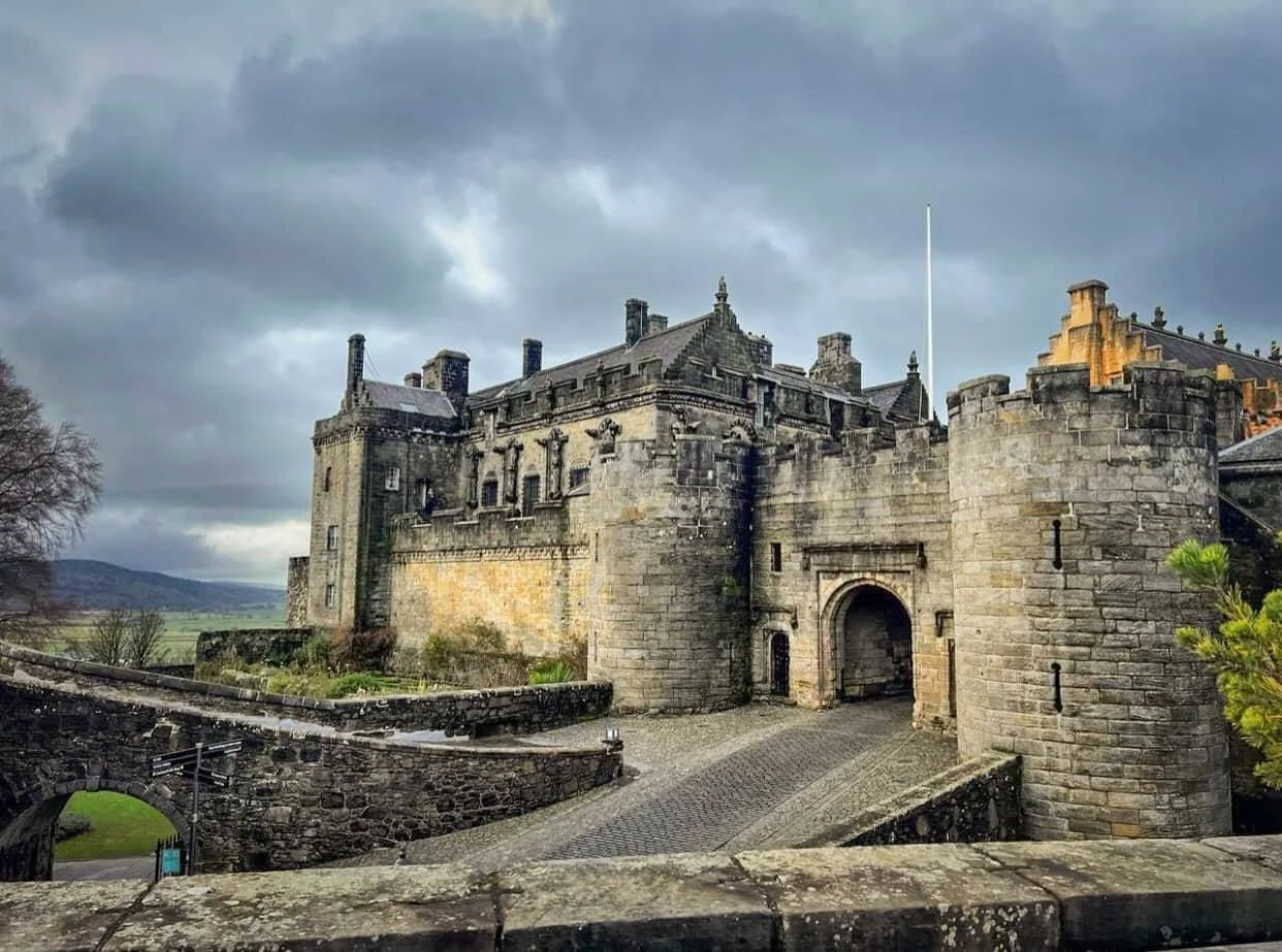 Stirling Castle, one of Scotland’s most historic landmarks, included in our Greenock cruise excursion.
