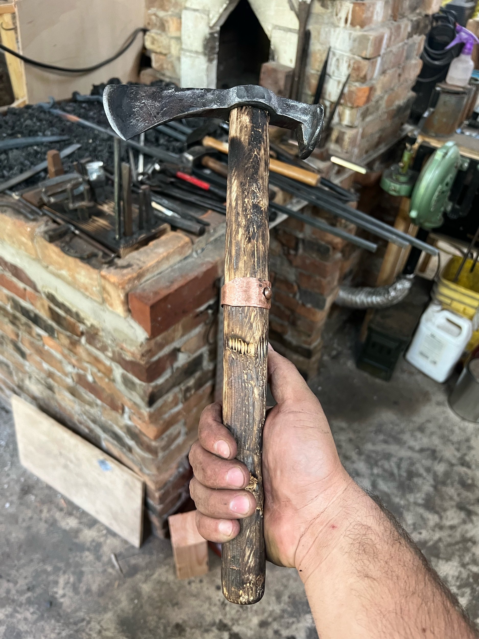 Railroad spike Tomahawk