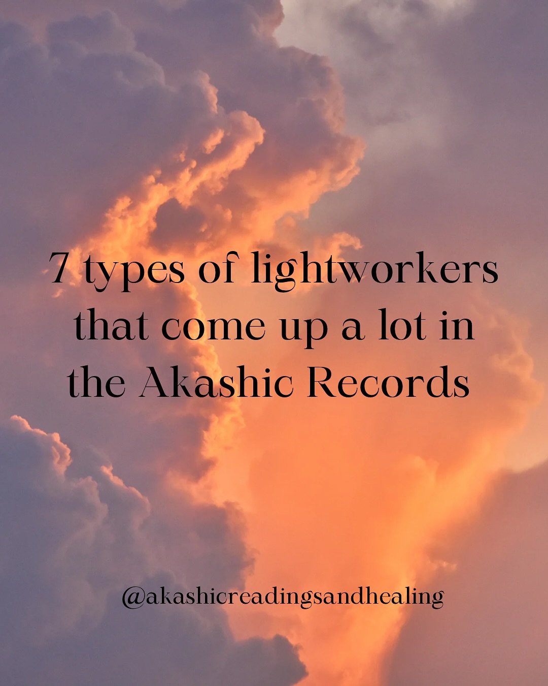 As we undergo an increase in Light Codes, it can be helpful to understand which Lightworker templates you hold. These are the 7 most common (there are many more) that show up in the Akashic Records and you may hold one or more of these.

I would love