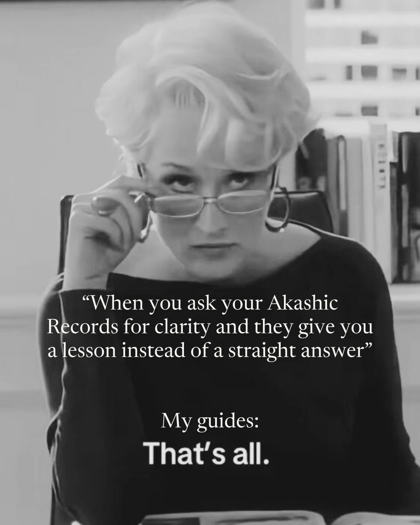 If you&rsquo;ve ever gone into your Records asking for one simple answer&hellip;and suddenly you&rsquo;re unpacking a past life, an ancestral pattern, and three karmic themes you didn&rsquo;t know you had &hellip;you&rsquo;re not alone.

The Akasha w