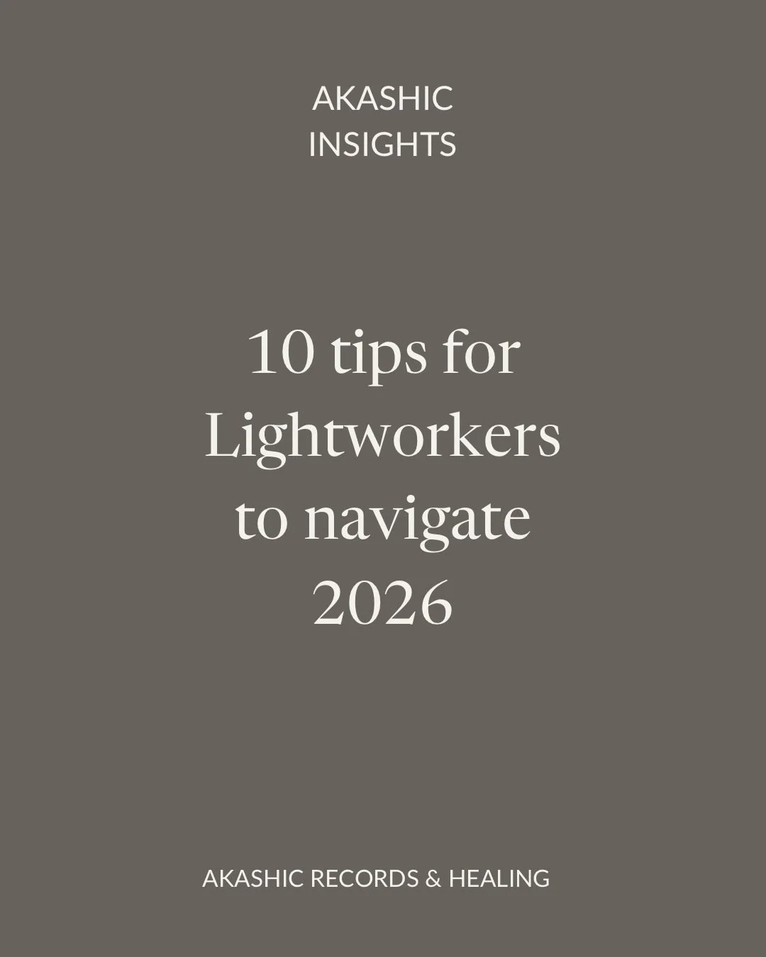 If you identify as a lightworker, 2026 is asking for maturity.

There&rsquo;s a quickening happening in the collective. More people are waking up. More people are questioning what they&rsquo;ve been taught. More people are looking for grounded spirit