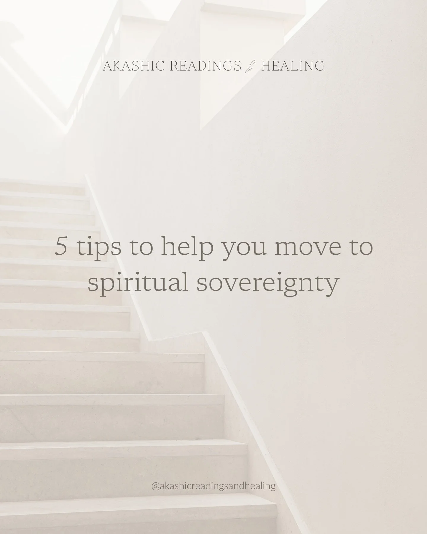 Spiritual sovereignty is a commitment to yourself.

It&rsquo;s the choice to take radical self-responsibility on your spiritual journey and to stop letting anything outside of you make decisions for you. It&rsquo;s a commitment to using your free wil